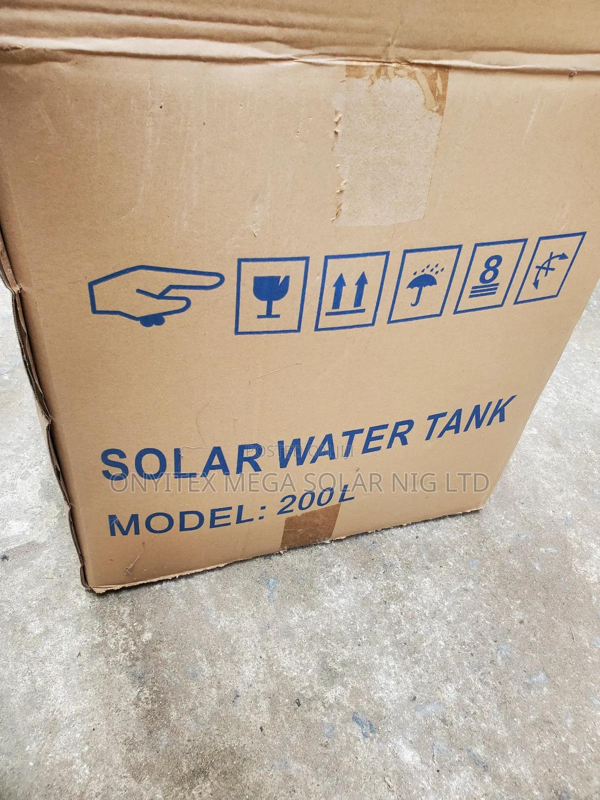 Original Solar Water Heater Tank Complete 200liters