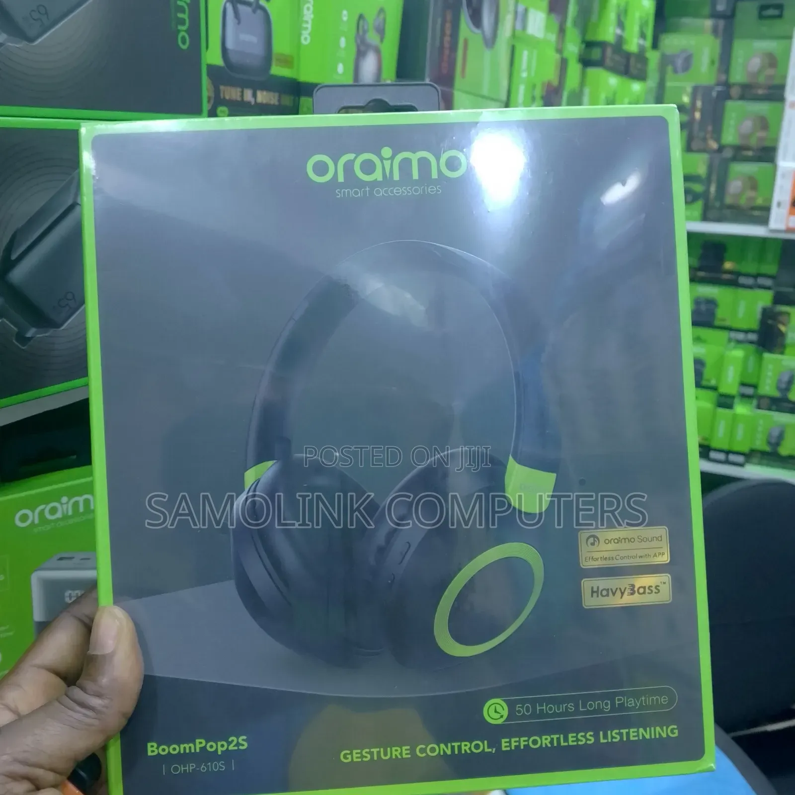 Oraimo Headset Boompop2s (Ohp-601s