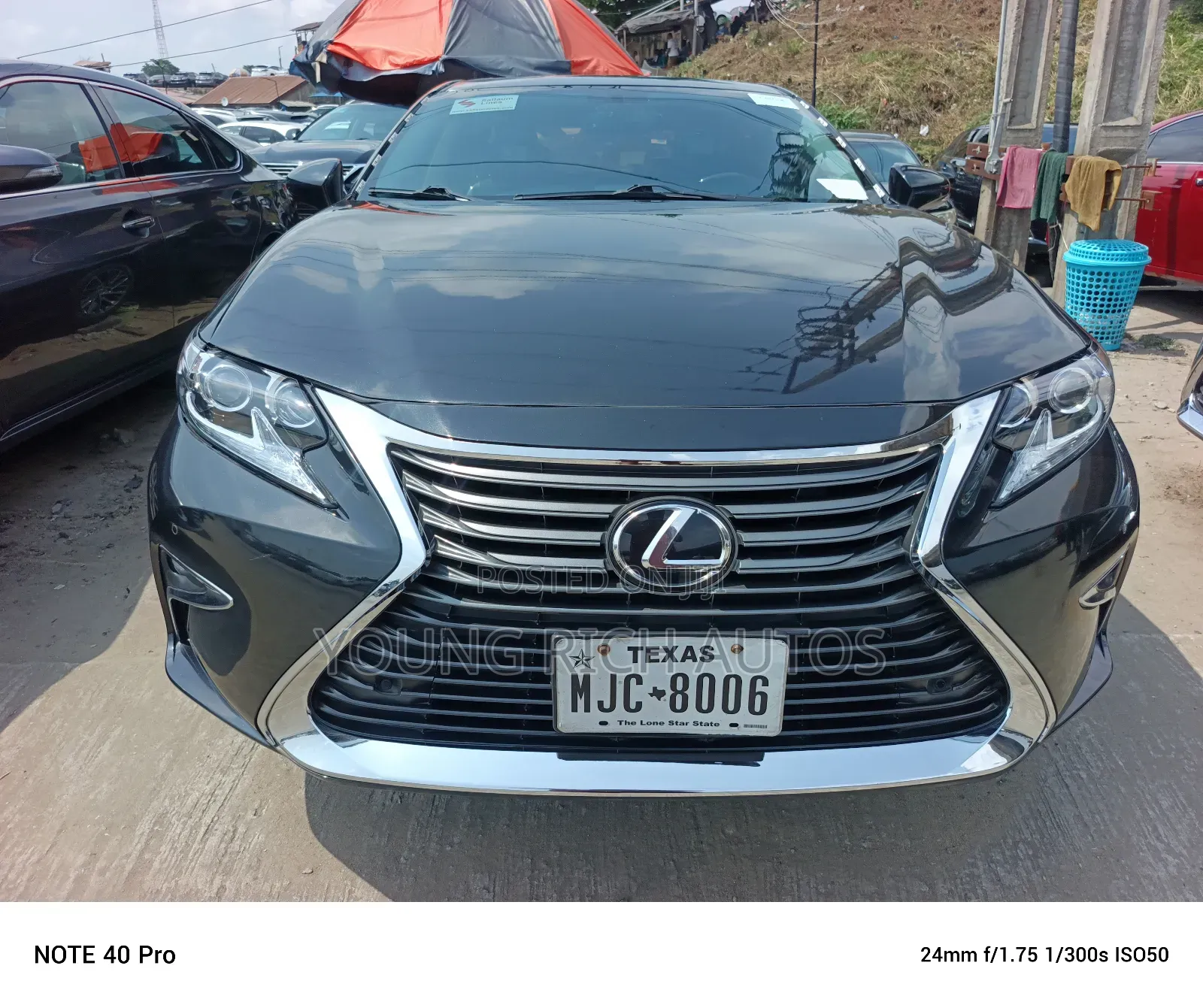 Lexus ES 350 FWD 2016 Black