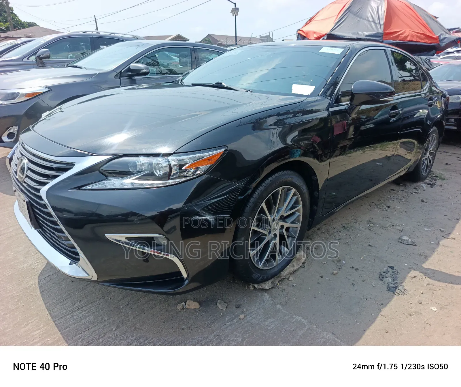 Lexus ES 350 FWD 2016 Black