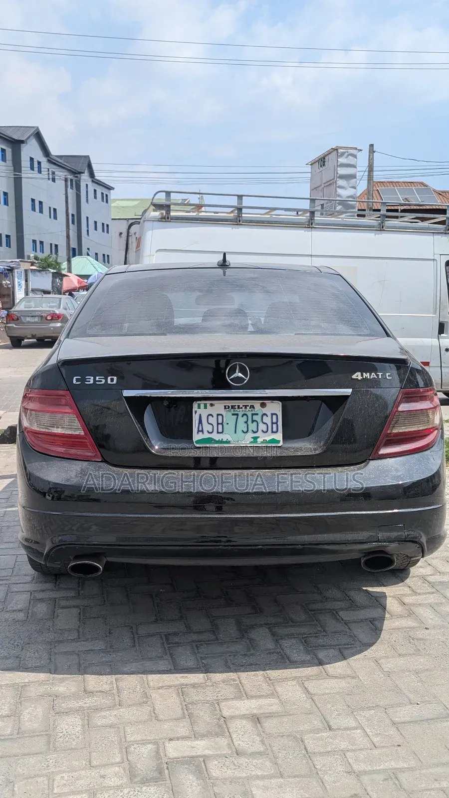 Mercedes-Benz C350 2010 Black