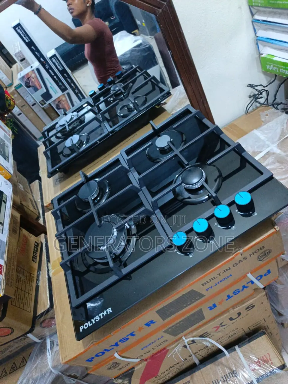 4 Burner Gas Cooking Interface Polystar Pv-Jy60g