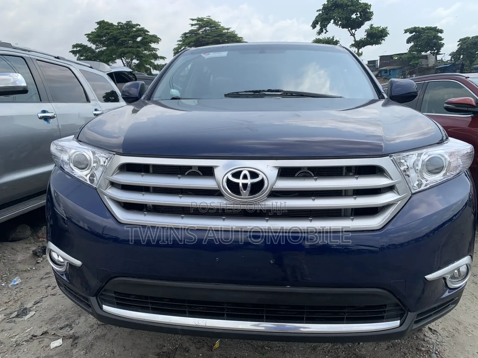 Toyota Highlander Limited 2012 Blue