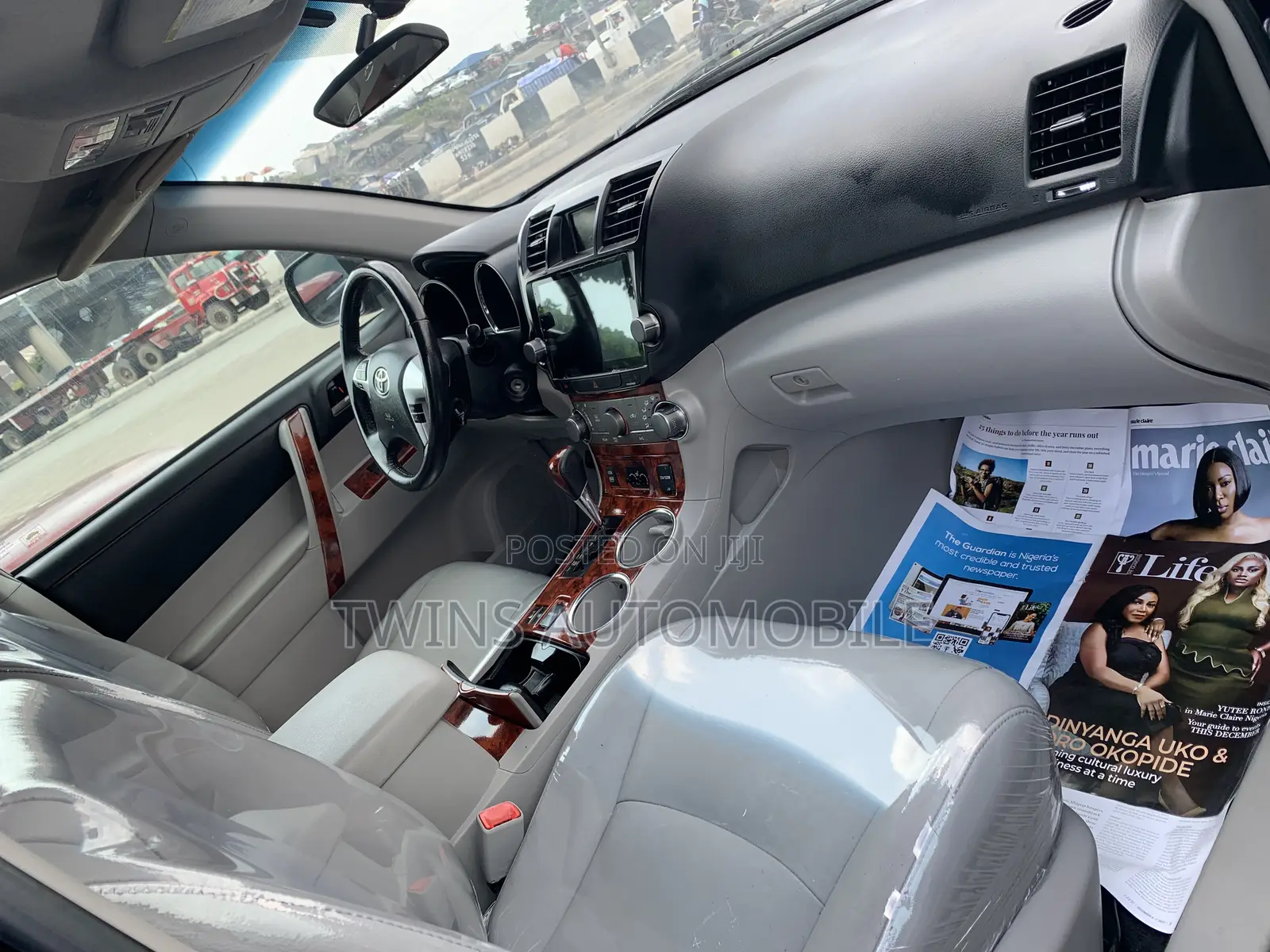 Toyota Highlander Limited 2012 Blue