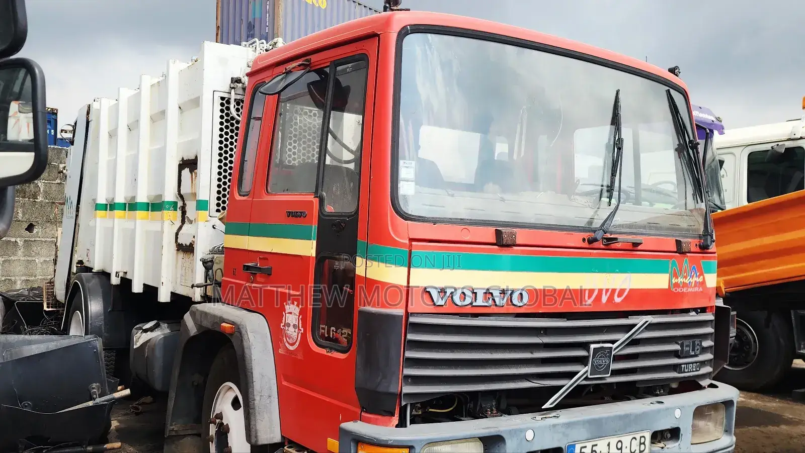 Super Clean Newly Arrived Volvo Compactor Garbage Truck 12tons
