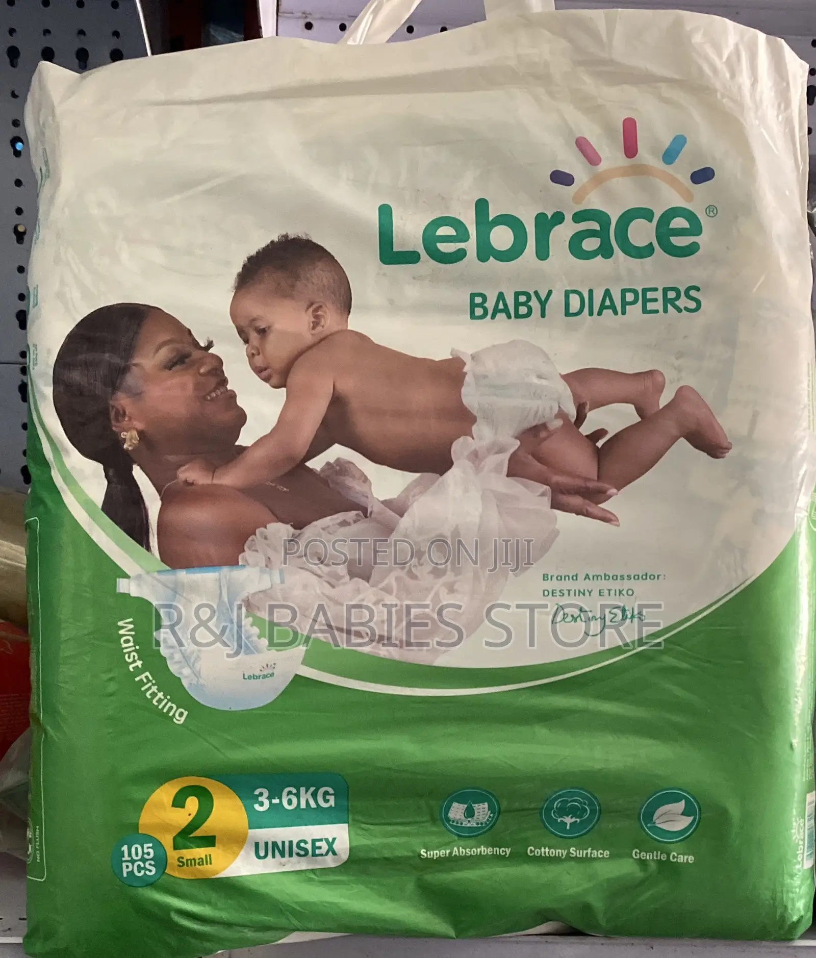 Lebrace Baby Diaper (Jumbo) From 3- 6kg