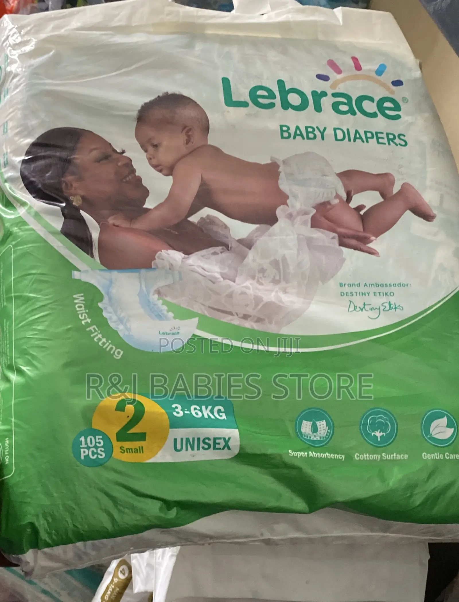 Lebrace Baby Diaper (Jumbo) From 3- 6kg