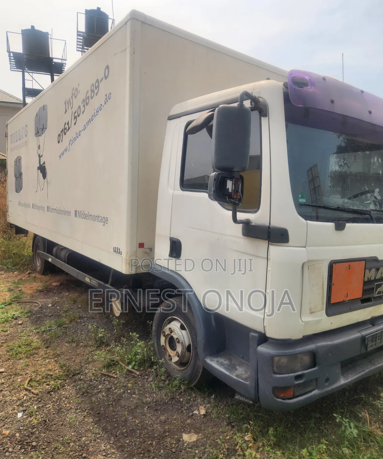 Fforeign Used Man Diesel Truck With Original Duty