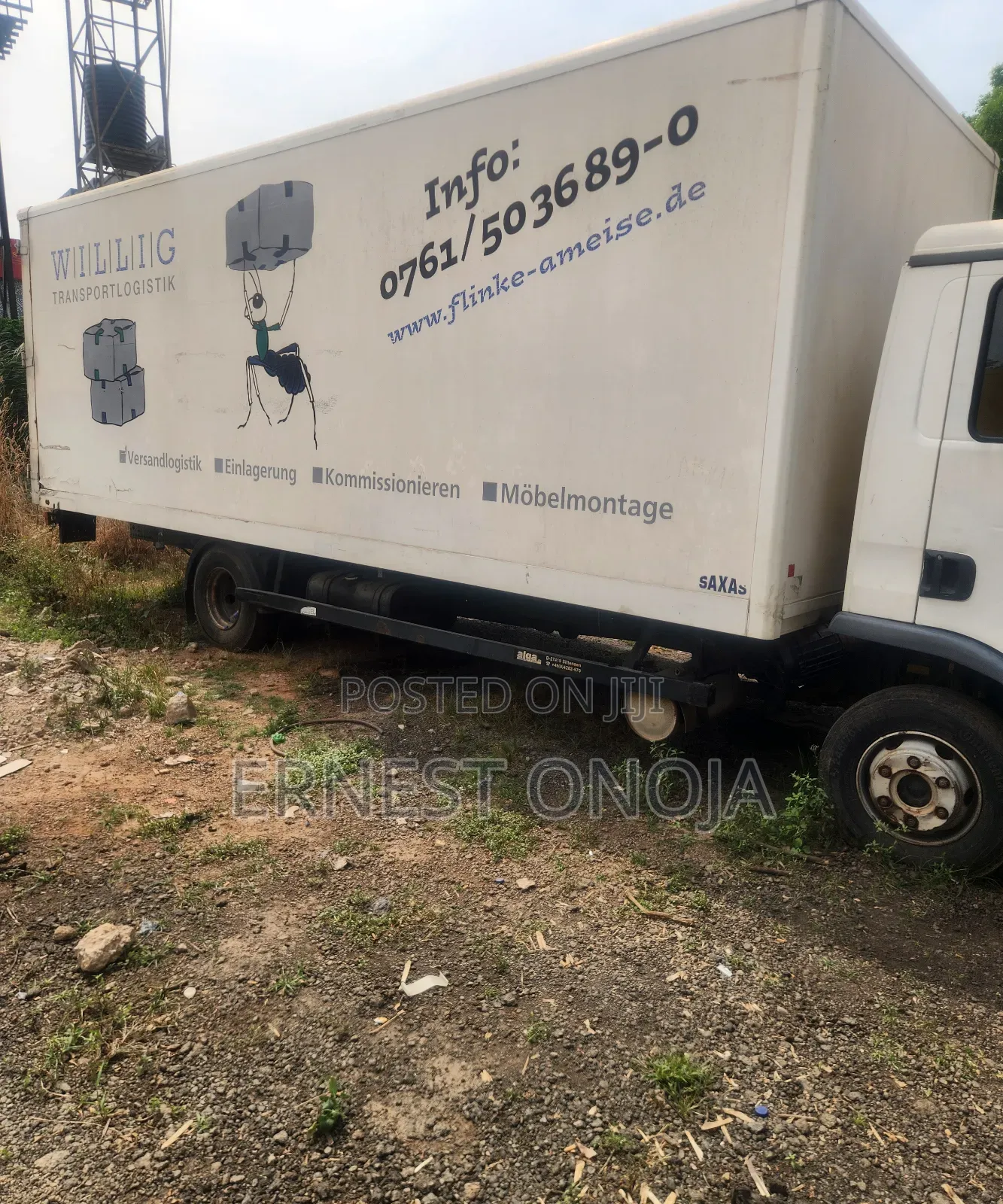 Fforeign Used Man Diesel Truck With Original Duty