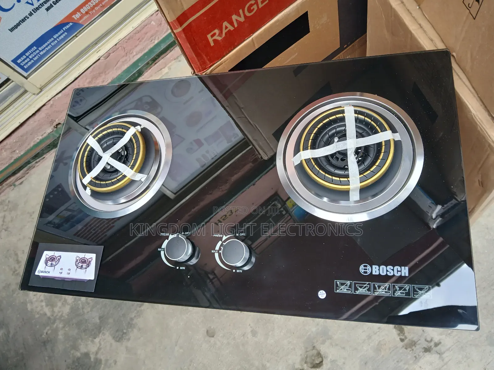 Bosch Inbuilt 2 Burners Gas Cooker 100% Copper