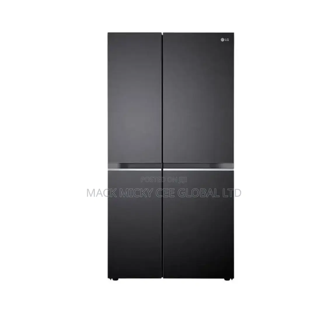 Lg SXS Refrigerator 674l (Gc-B257kqjw) Matte Black Finish