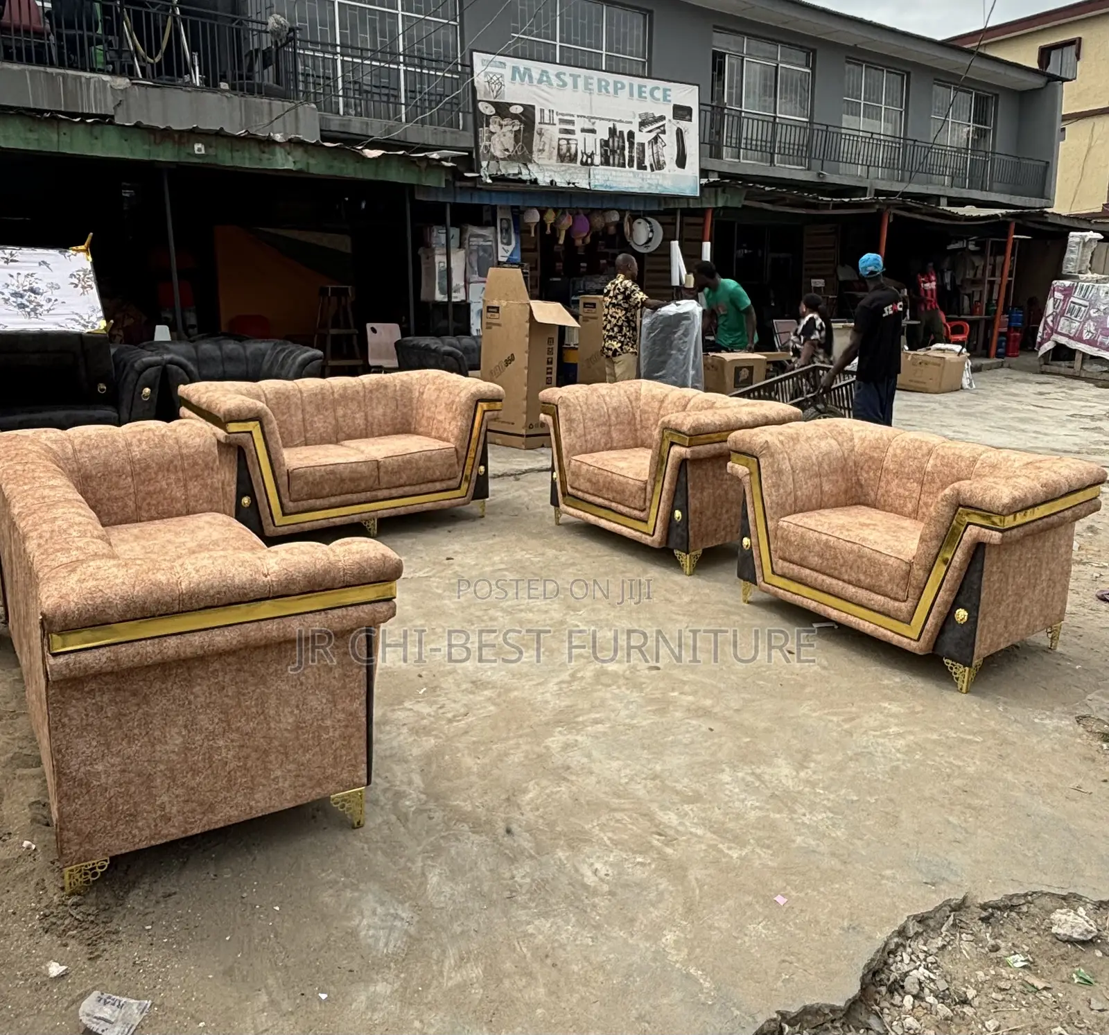 Classic Modern Fabric Upholstery Living Room Seater | Sofa | Chairs