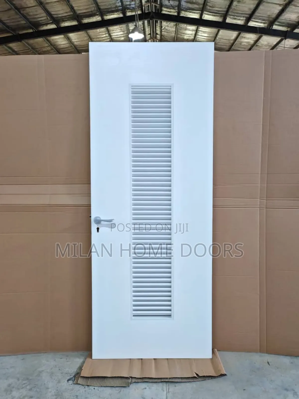 840m White Wooden Interior Room Door