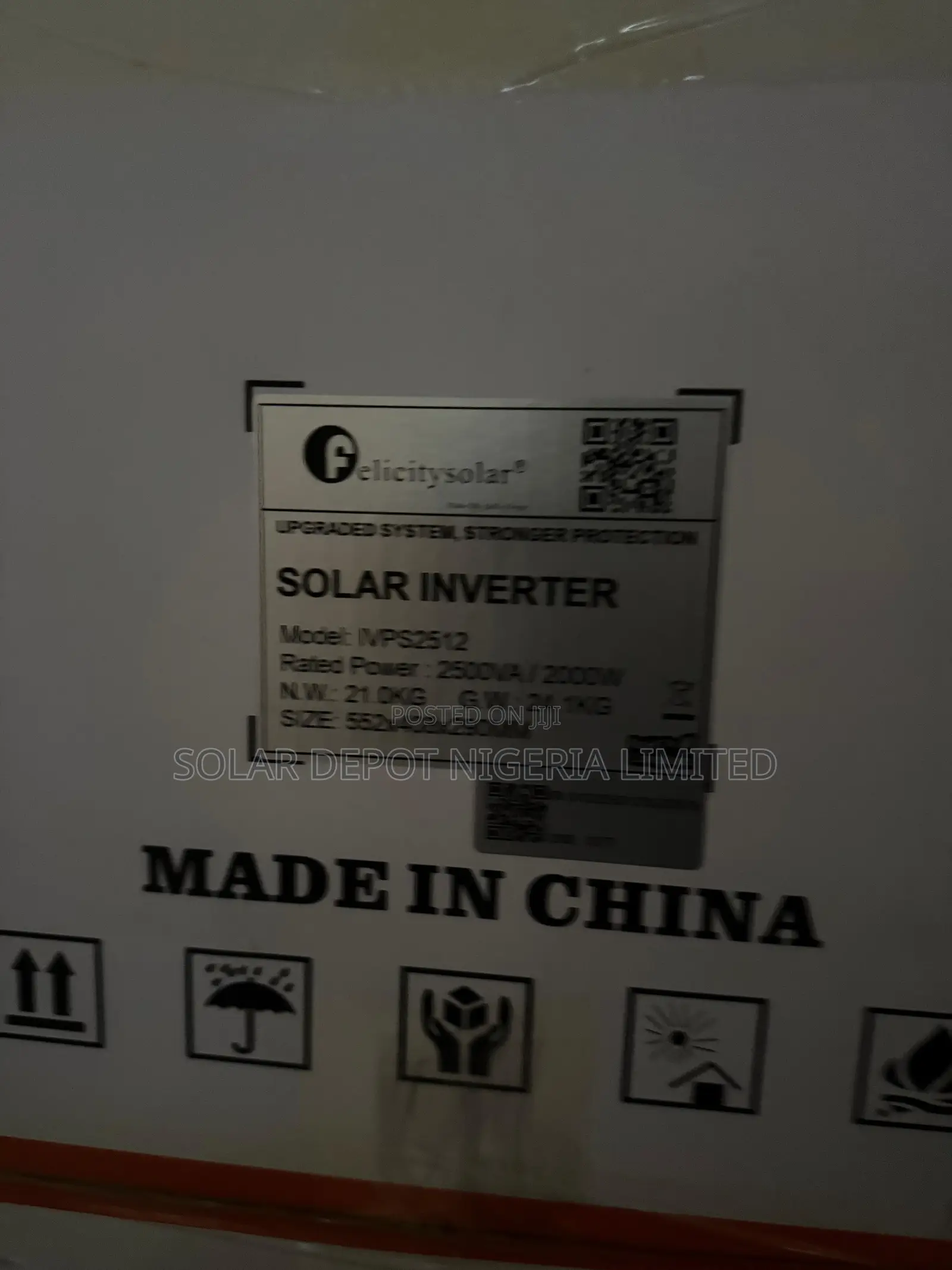 2.5kva 12v Felicity Inverter