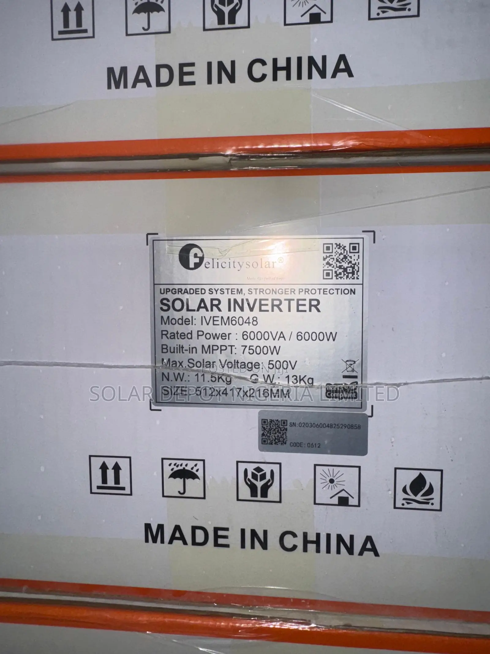 Felicity Ivem 6kva 48v Hybrid Inverter
