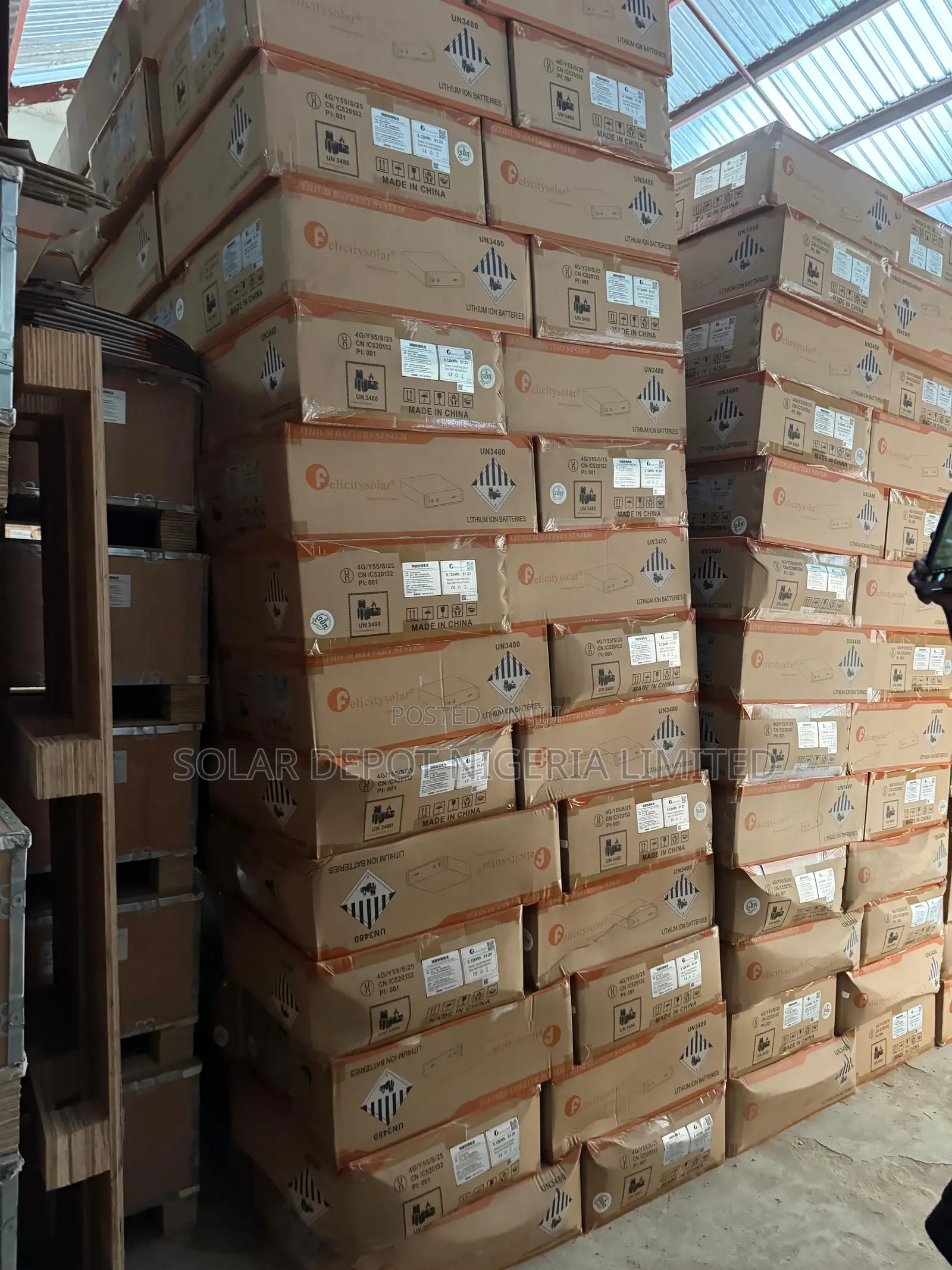 17.5kwh 51.2v Felicity Lithium Battery