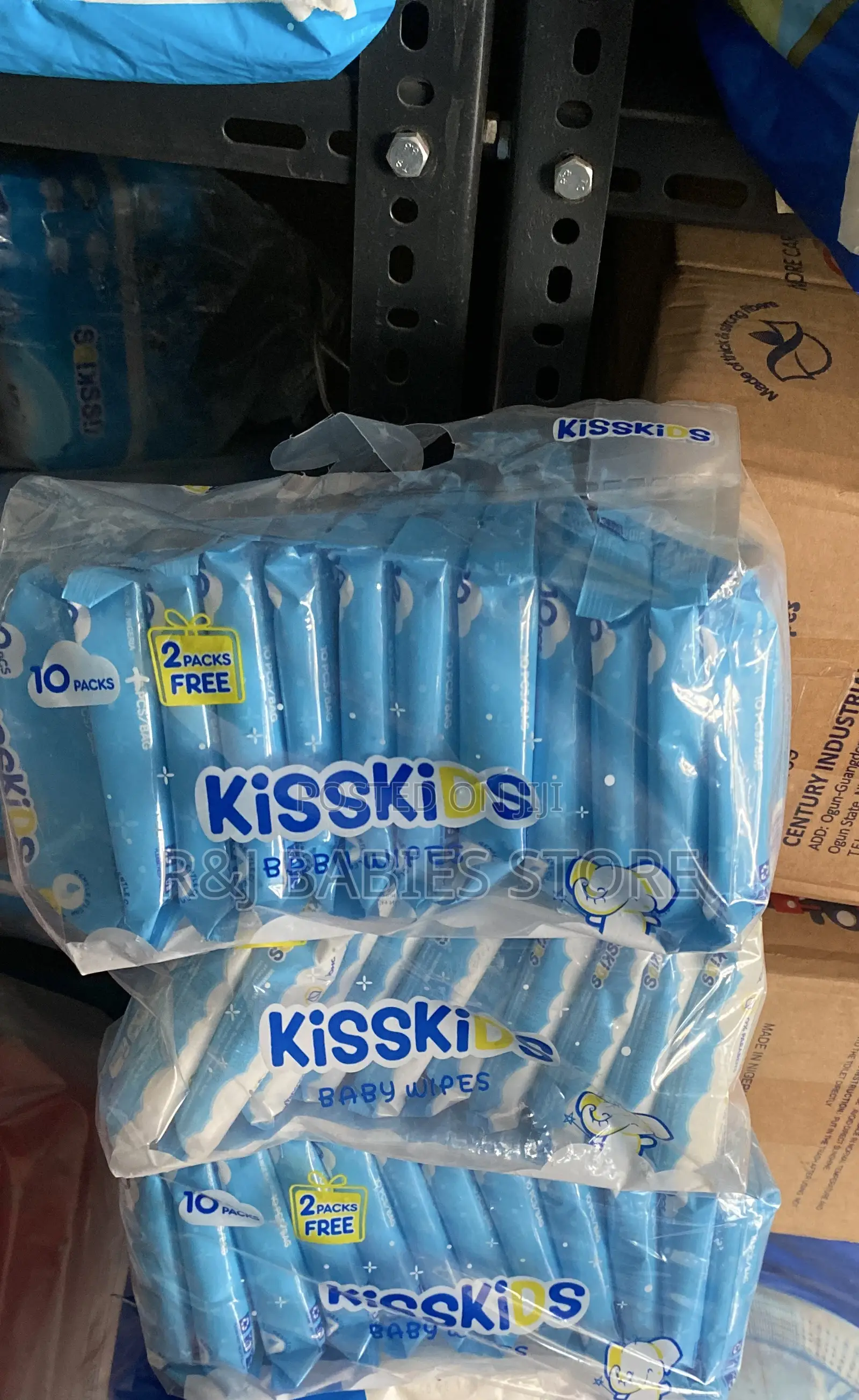 Kisskids Baby Wipes (12 in a Pack)