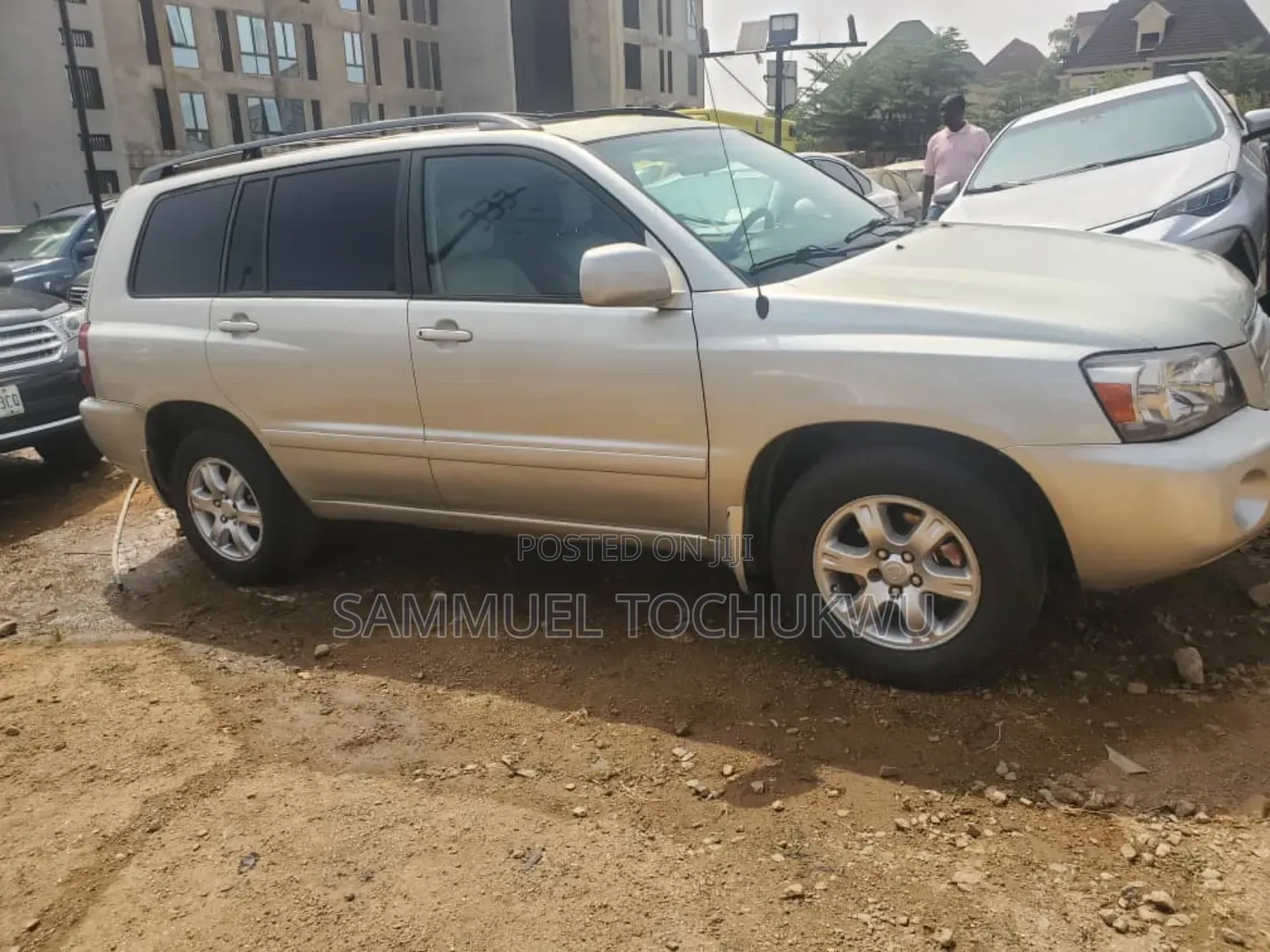Toyota Highlander V6 2006 Gray