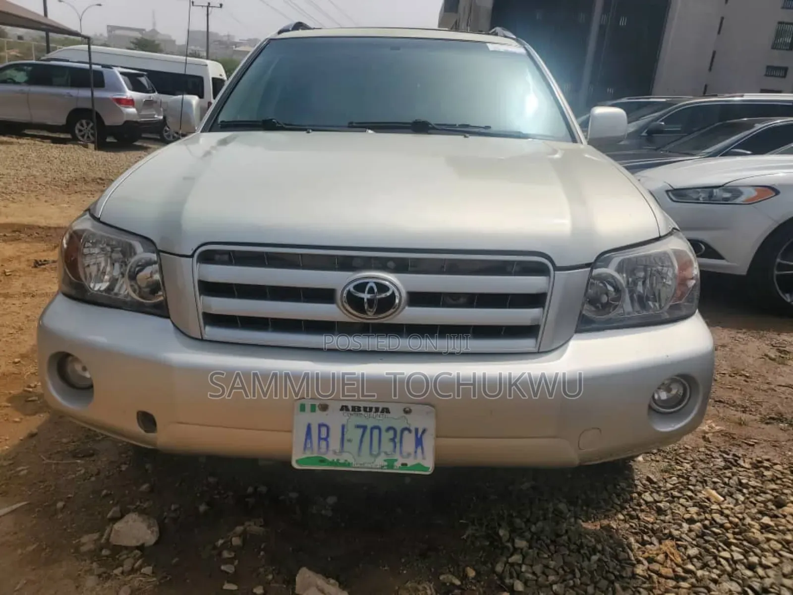 Toyota Highlander V6 2006 Gray