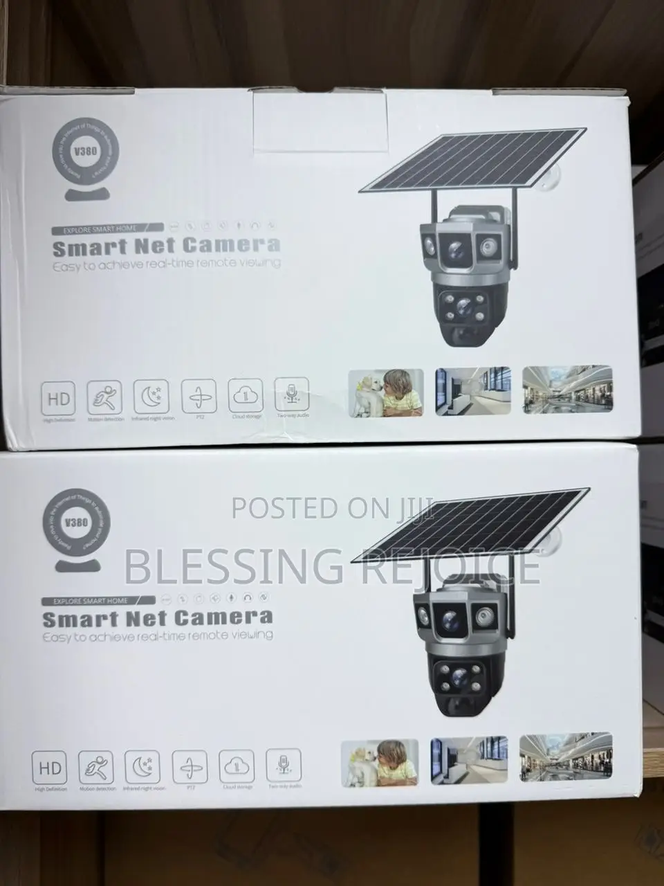 4g Dual Lens Solar PTZ CCTV Camera