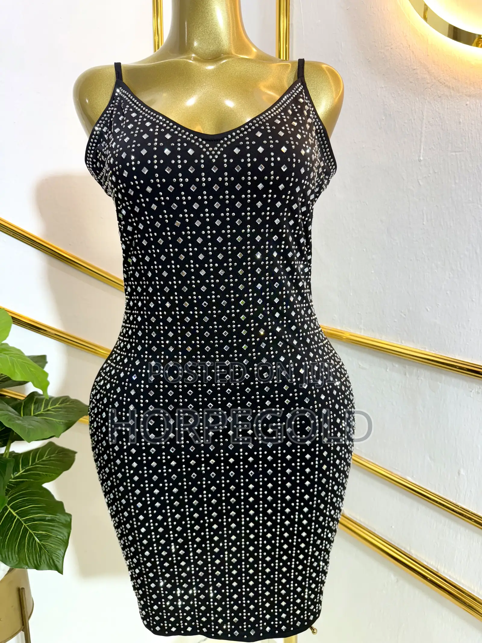 Beautiful Stoned Short Gown