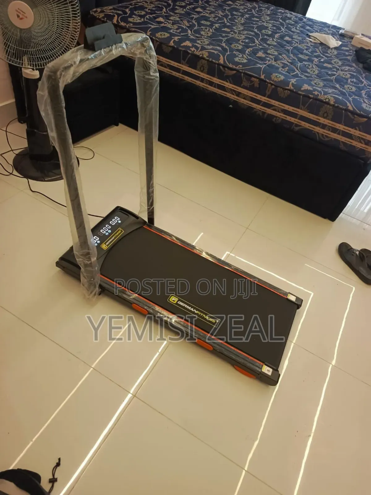 Durable German Fitness Platform Treadmill Walkpad With Bluetooth