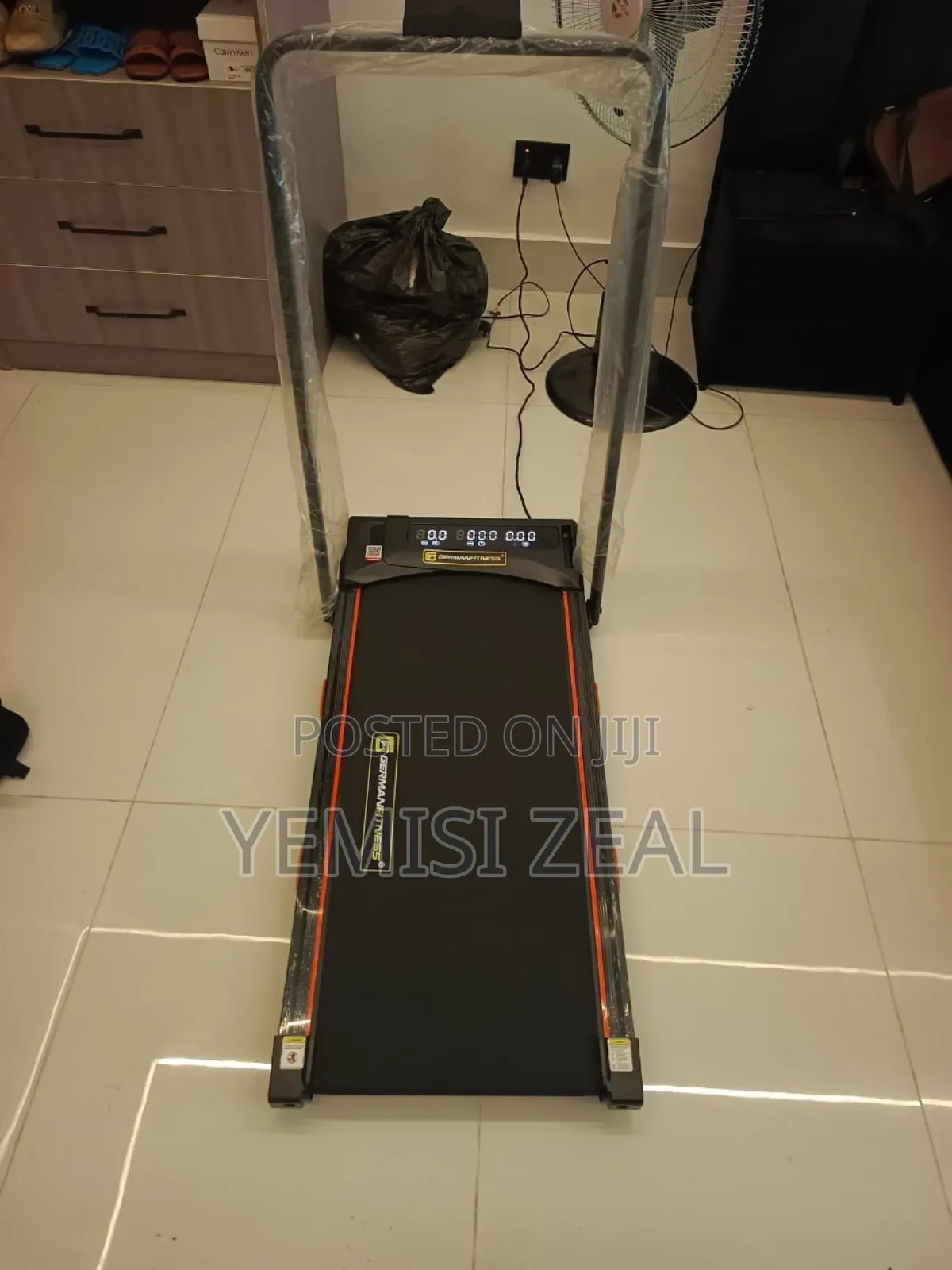 Durable German Fitness Platform Treadmill Walkpad With Bluetooth