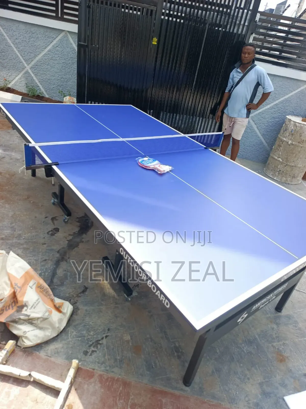 American Fitness Outdoor Table Tennis Board With Full Accessories