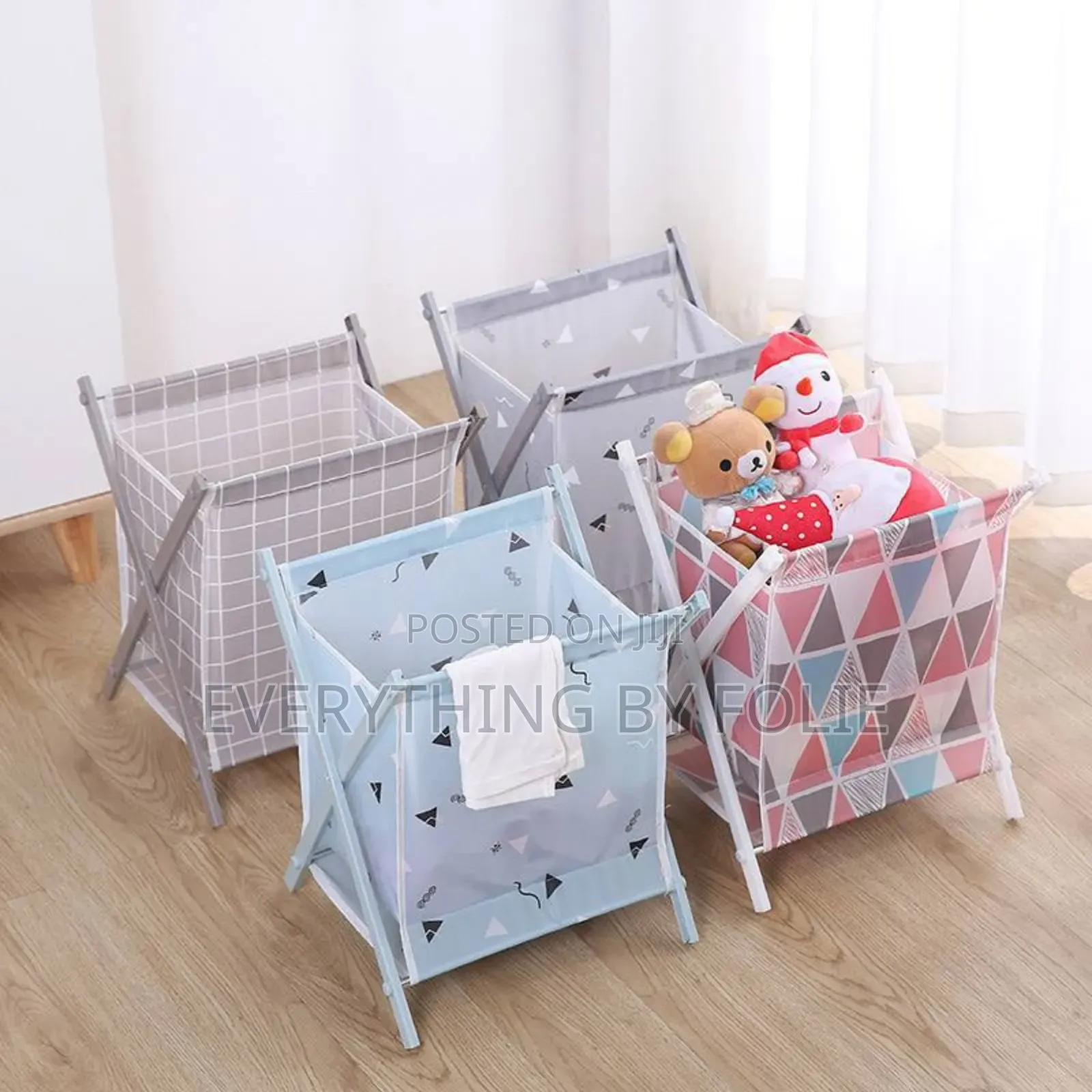 Laundry X Shape Cloth Basket