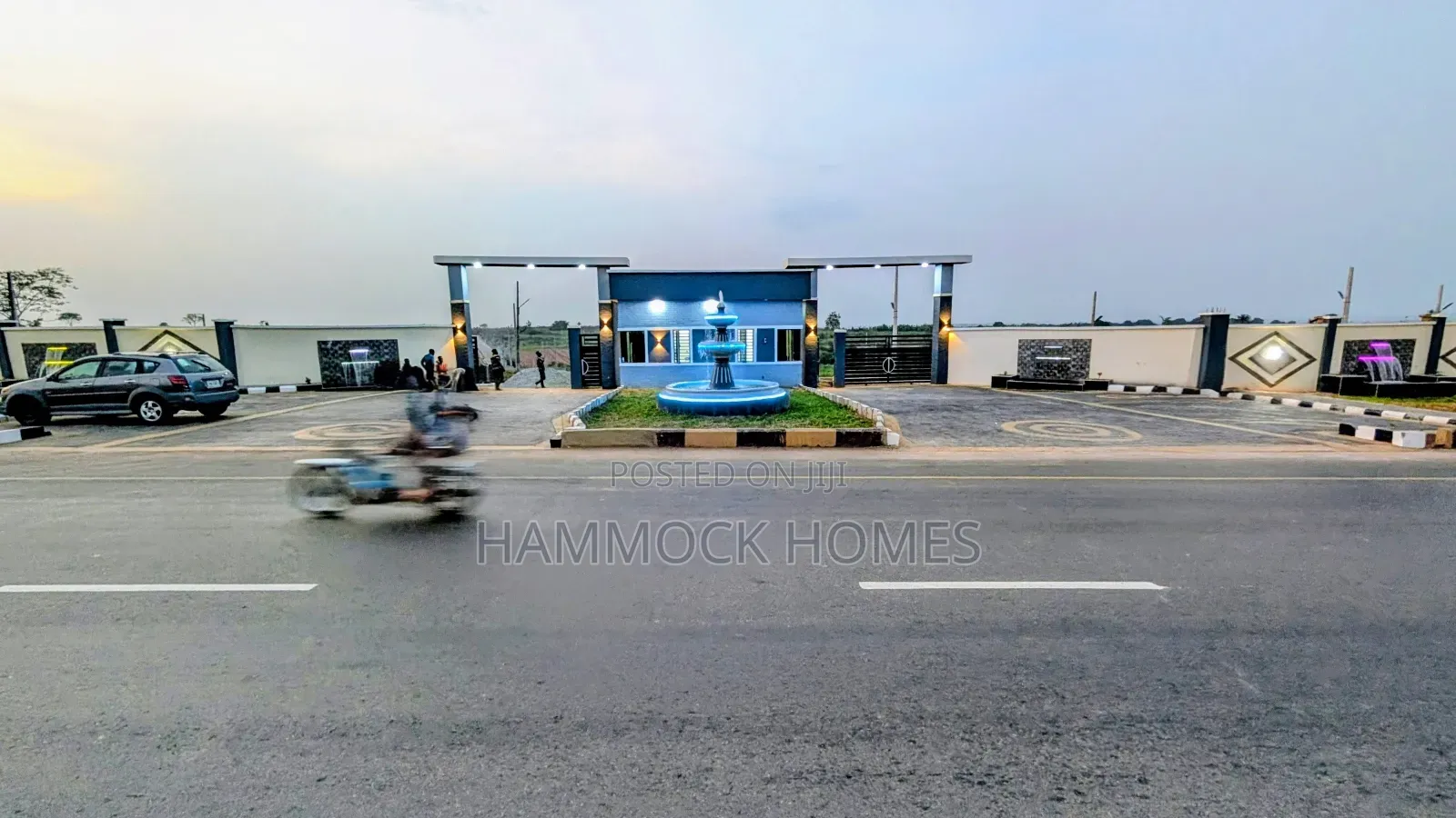 Land in a Military Secured-Tarred-Gated Estate in Akobo(24-Hour Power)