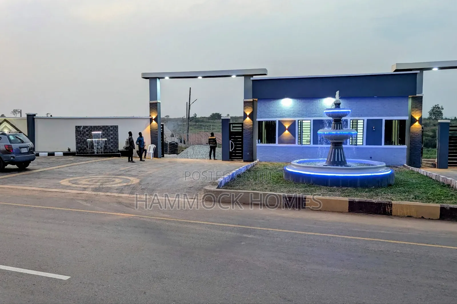Land in a Military Secured-Tarred-Gated Estate in Akobo(24-Hour Power)