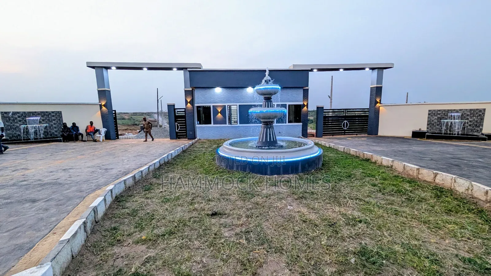 Land in a Military Secured-Tarred-Gated Estate in Akobo(24-Hour Power)
