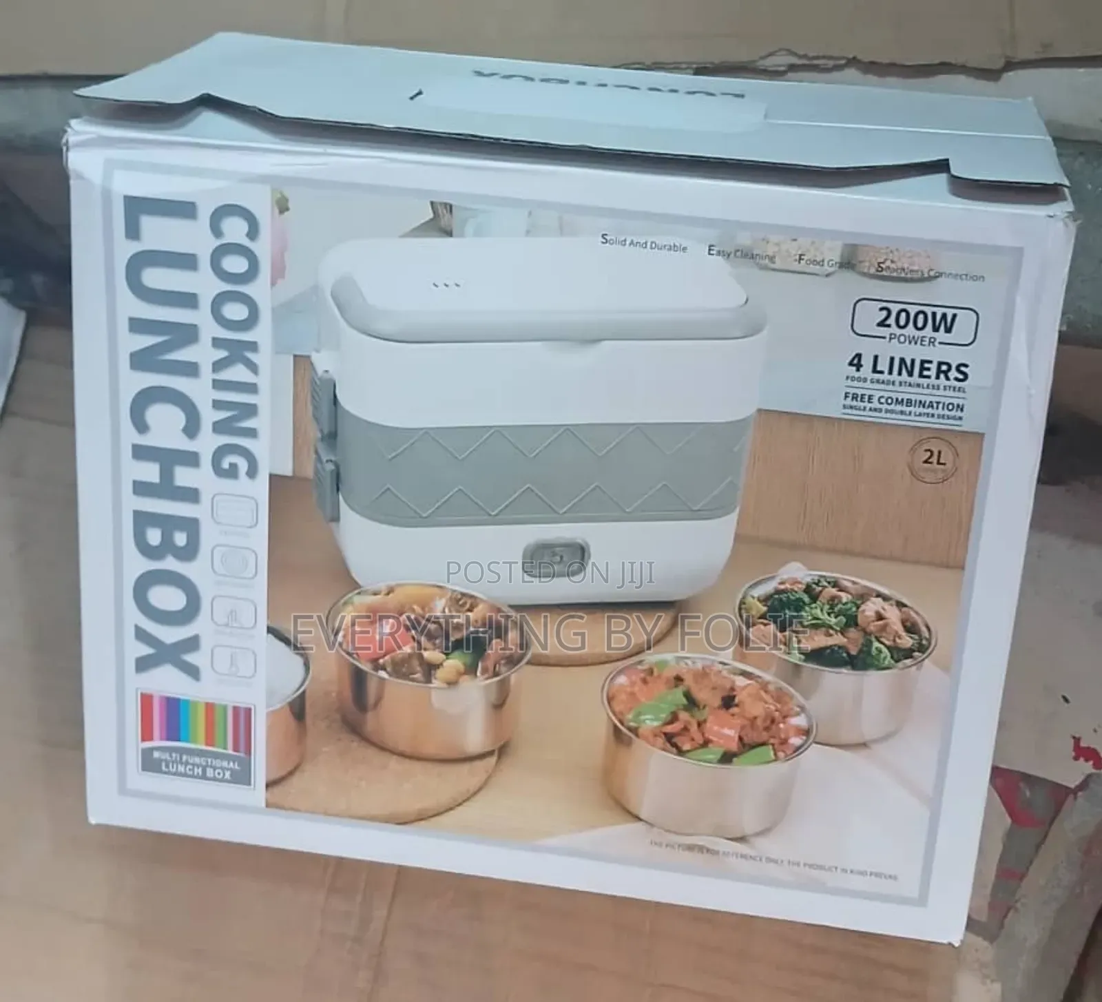 4 Layers Electric Lunch Box