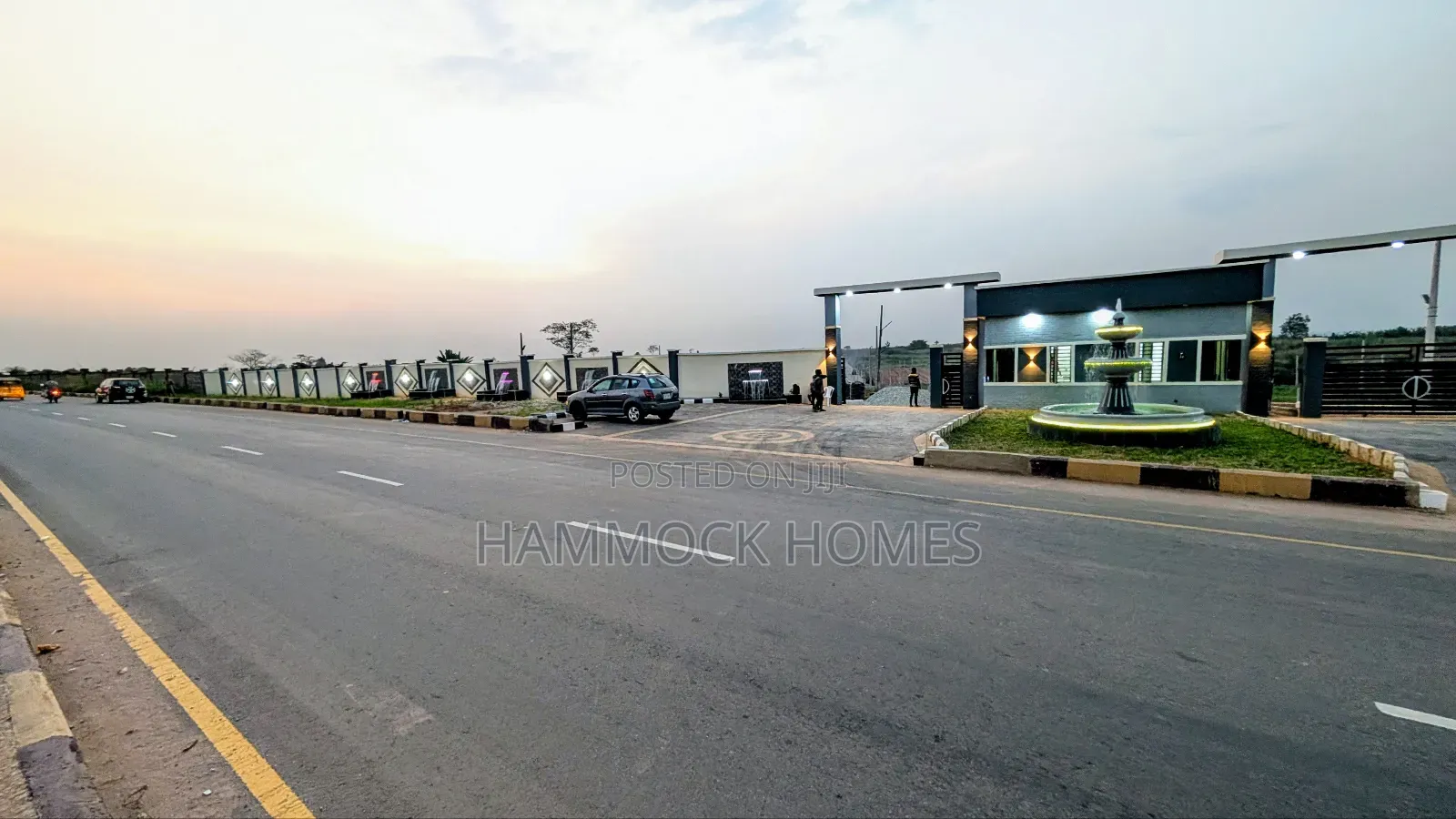Land in a Military Secured-Tarred-Gated Estate in Akobo(24-Hour Power)