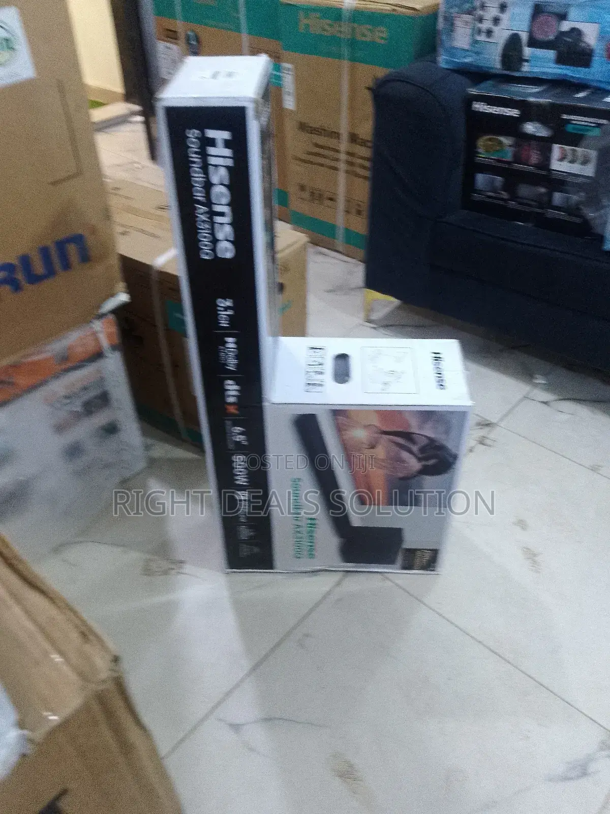 Hisense 500w High-Power Soundbar With Deep Bass