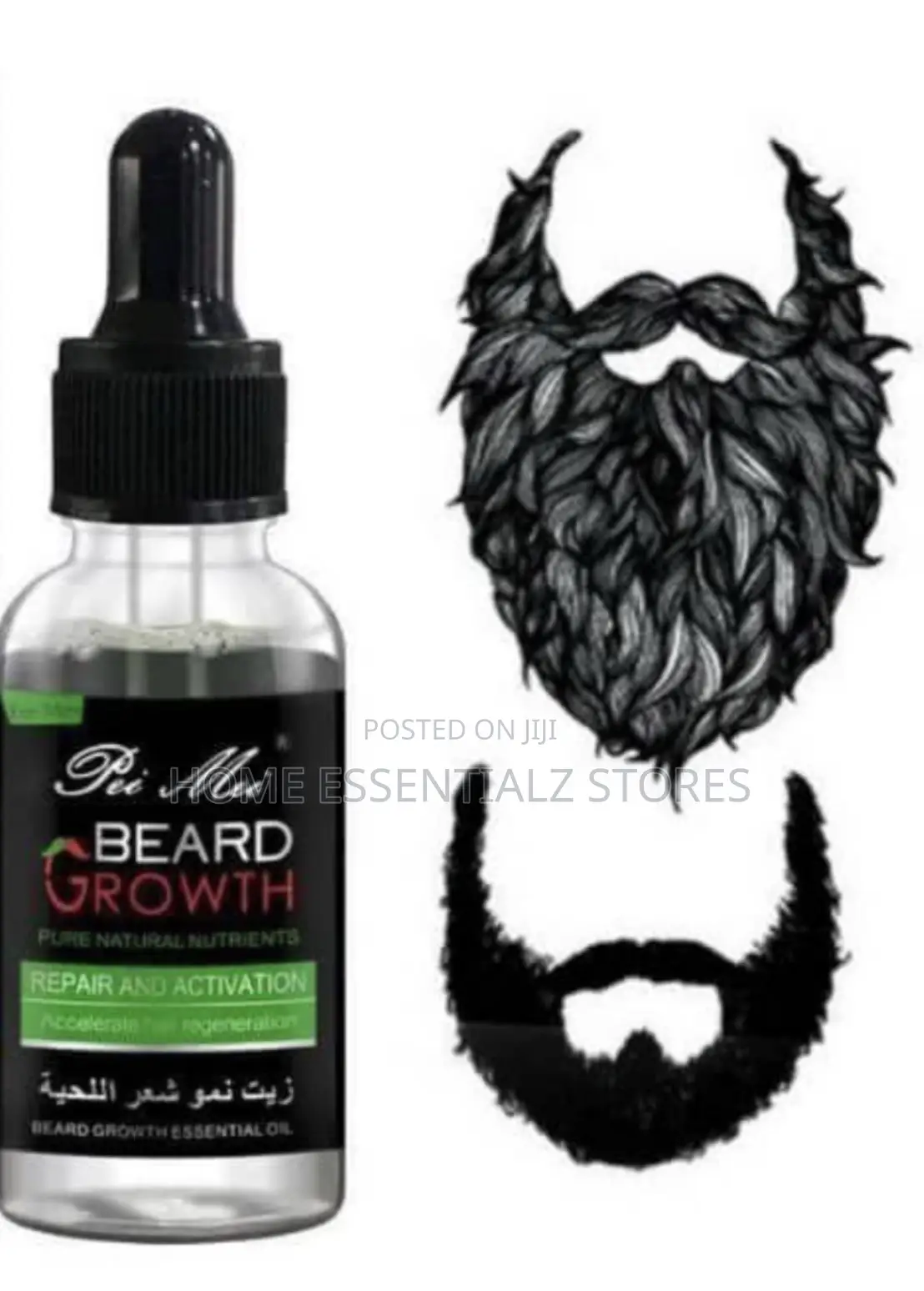 Fast Beard Growth Essential Oil - Hair Growth Treatment