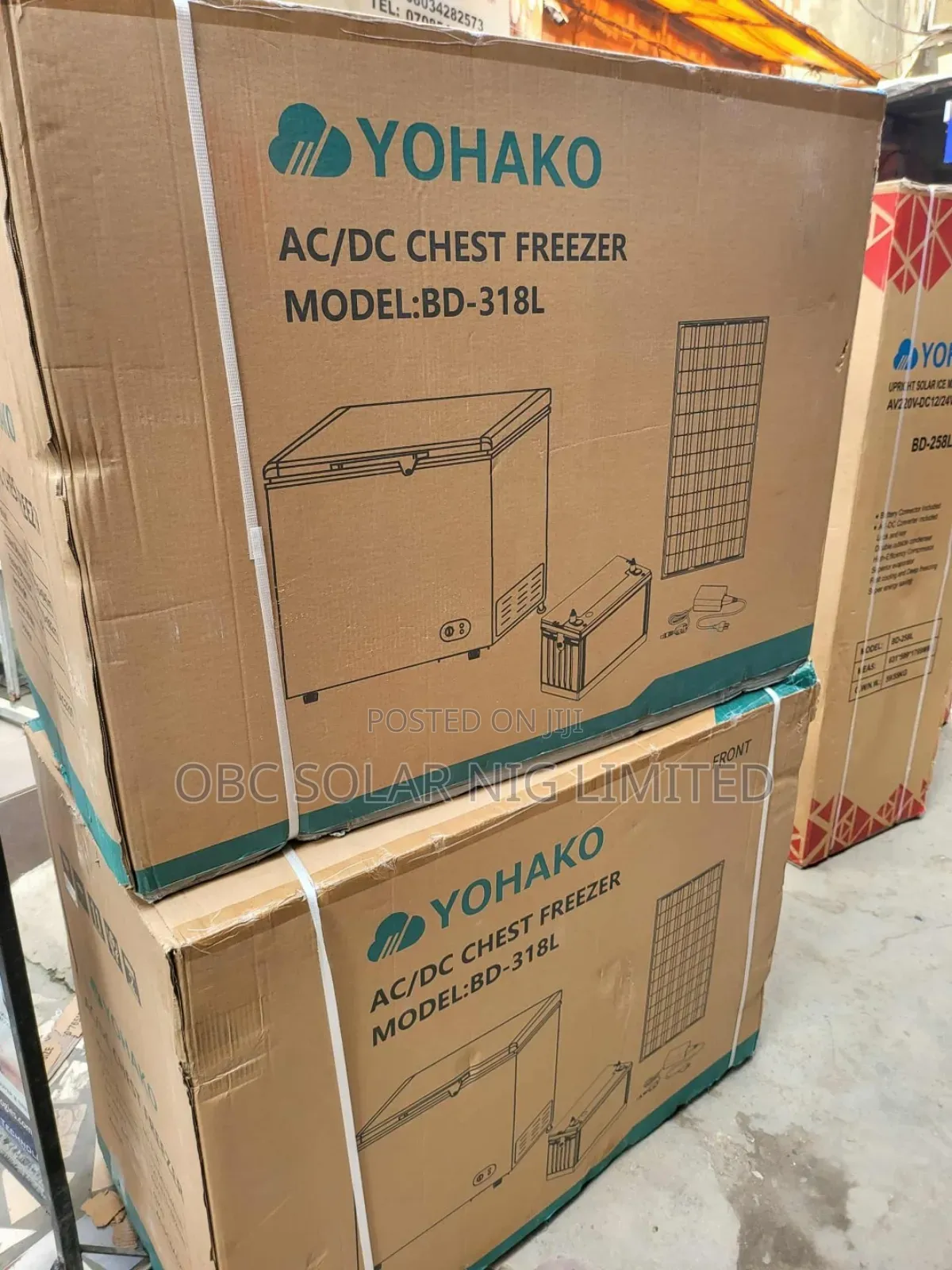 Yohako Ac/Dc Chest Freezer 318l