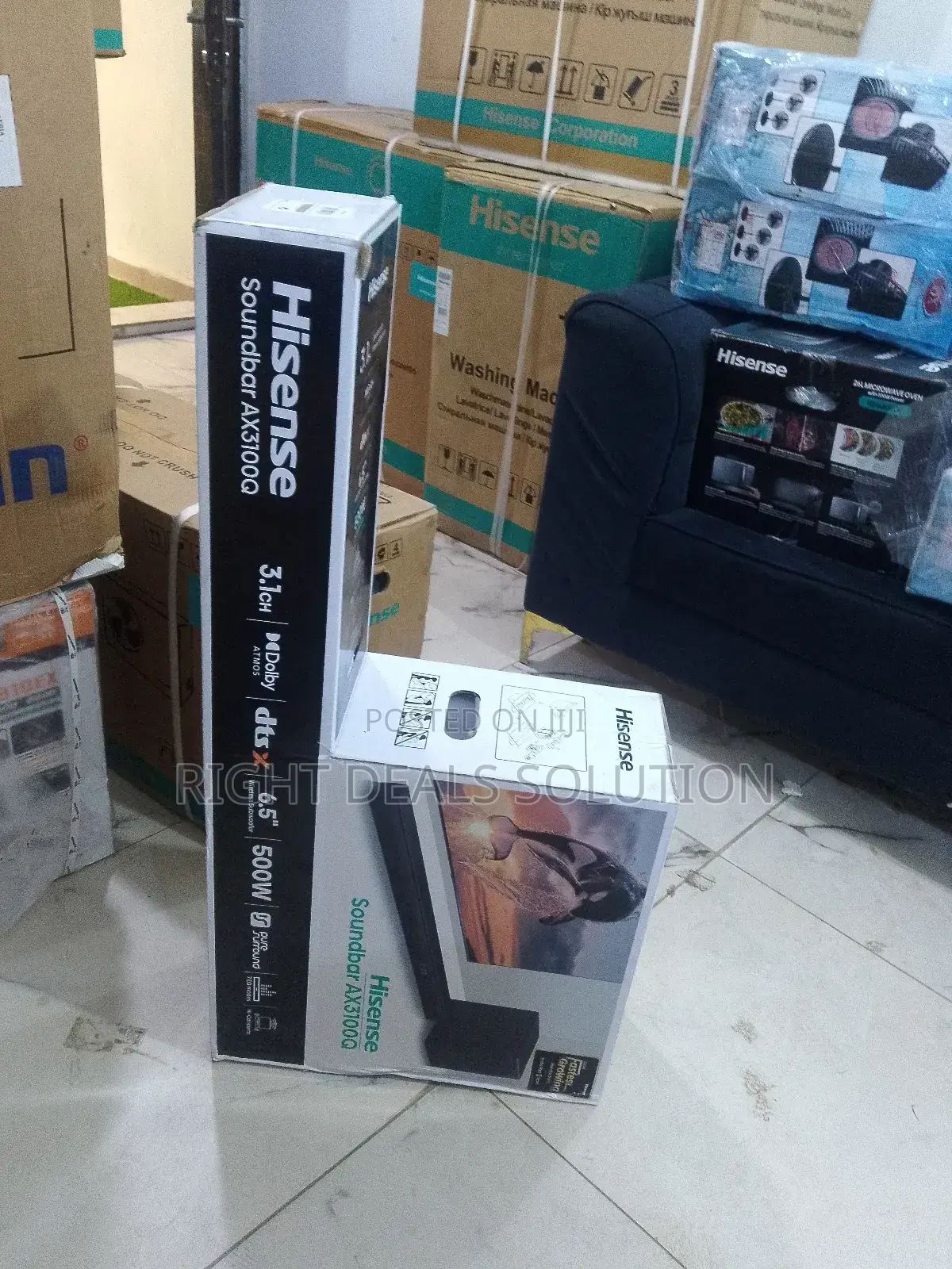Hisense Hs218: 500w Immersive Sound Bar for Your Tv