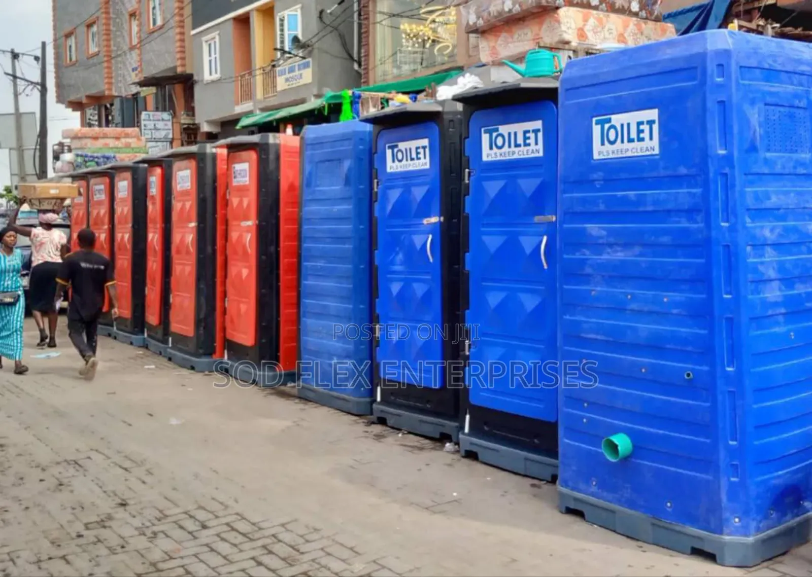 Durable And Movable Mobile Toilet🚽