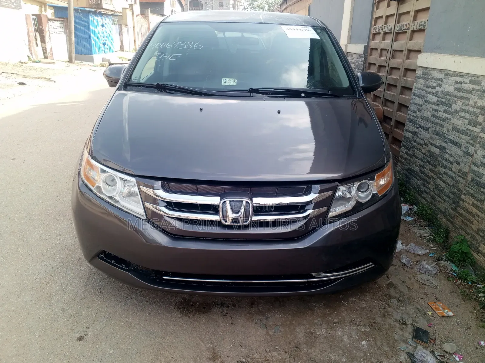 Honda Odyssey EX Passenger Van (3.5L 6cyl 6A) 2017 Gray