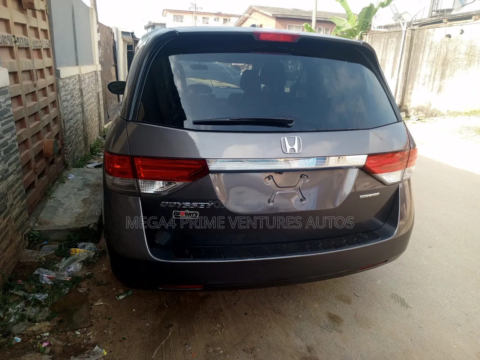 Honda Odyssey EX Passenger Van (3.5L 6cyl 6A) 2017 Gray