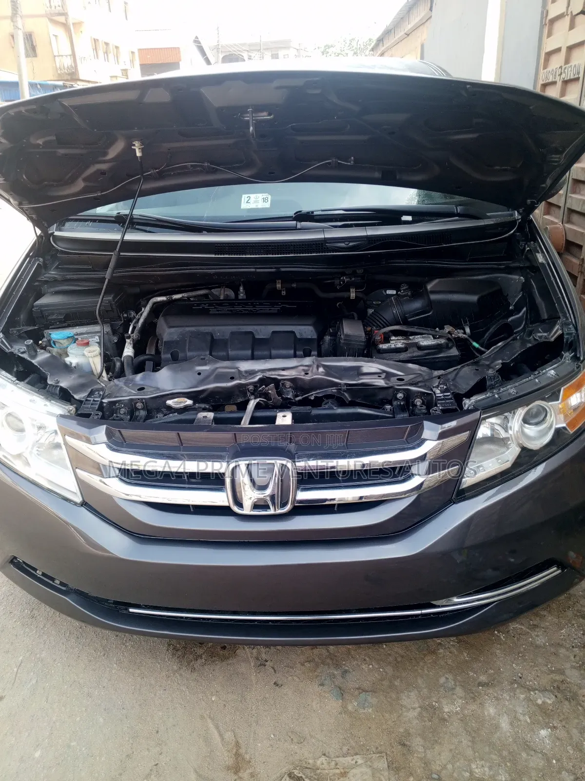 Honda Odyssey EX Passenger Van (3.5L 6cyl 6A) 2017 Gray