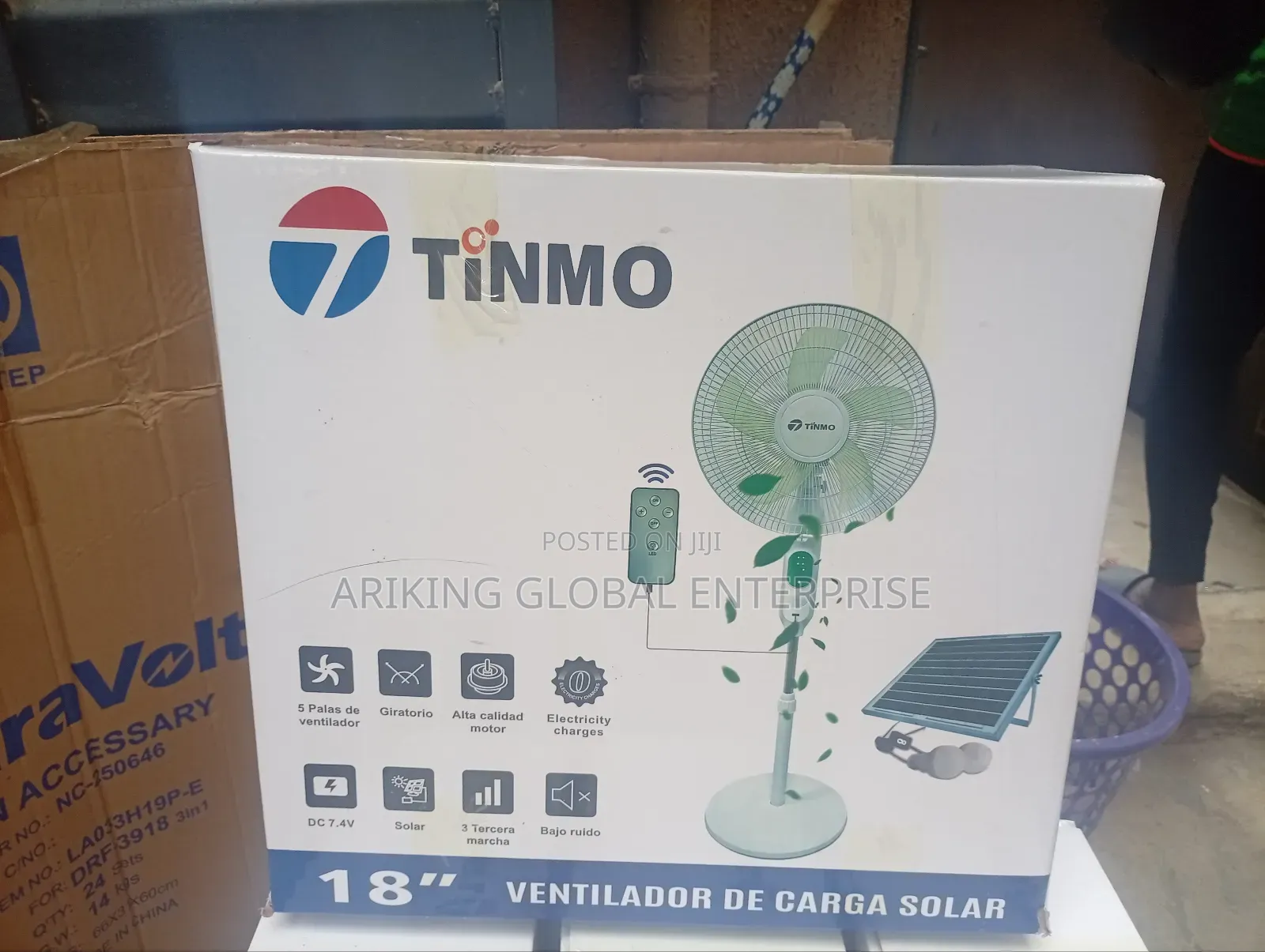 18 Inches Brand New Tinmo Rechargeable Fan