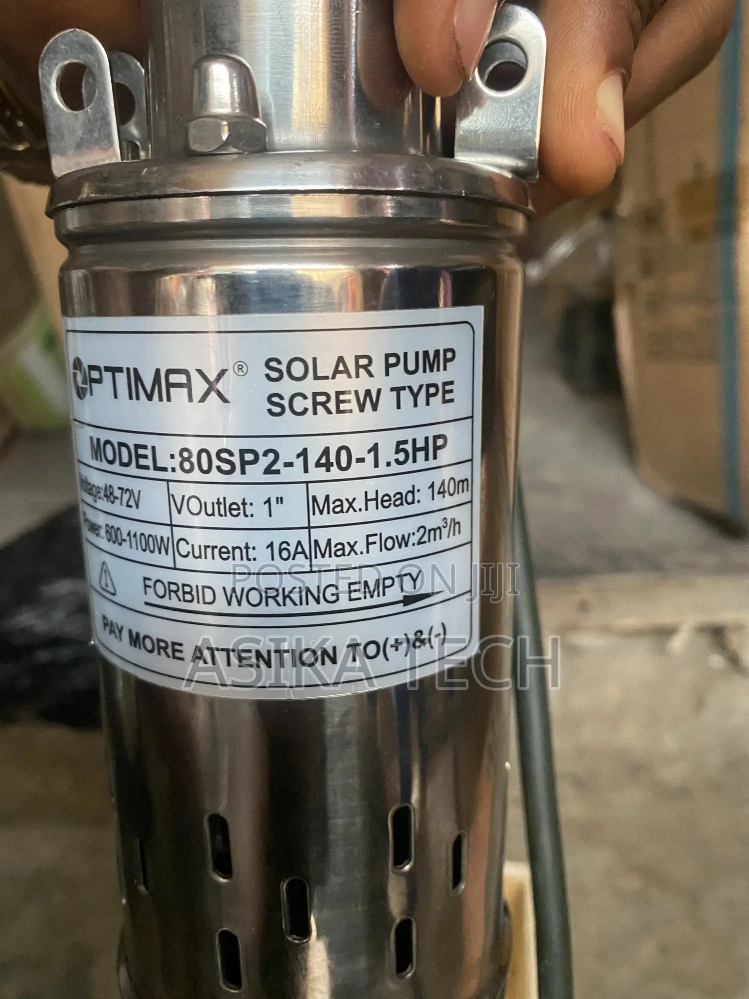 Dc Solar Pump 1.5hp / 48v