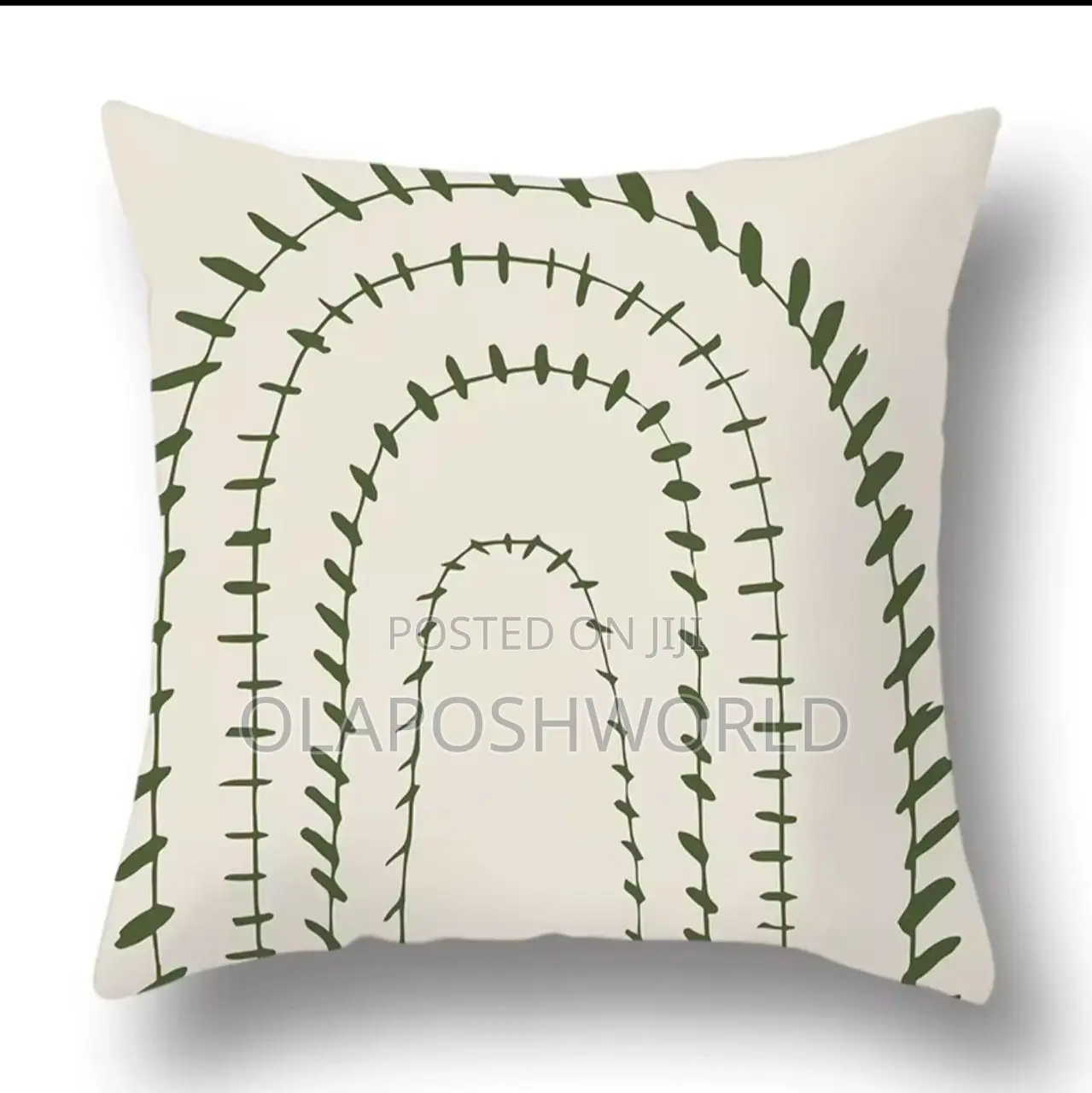 Pattern Abstract Square Throw Pillow