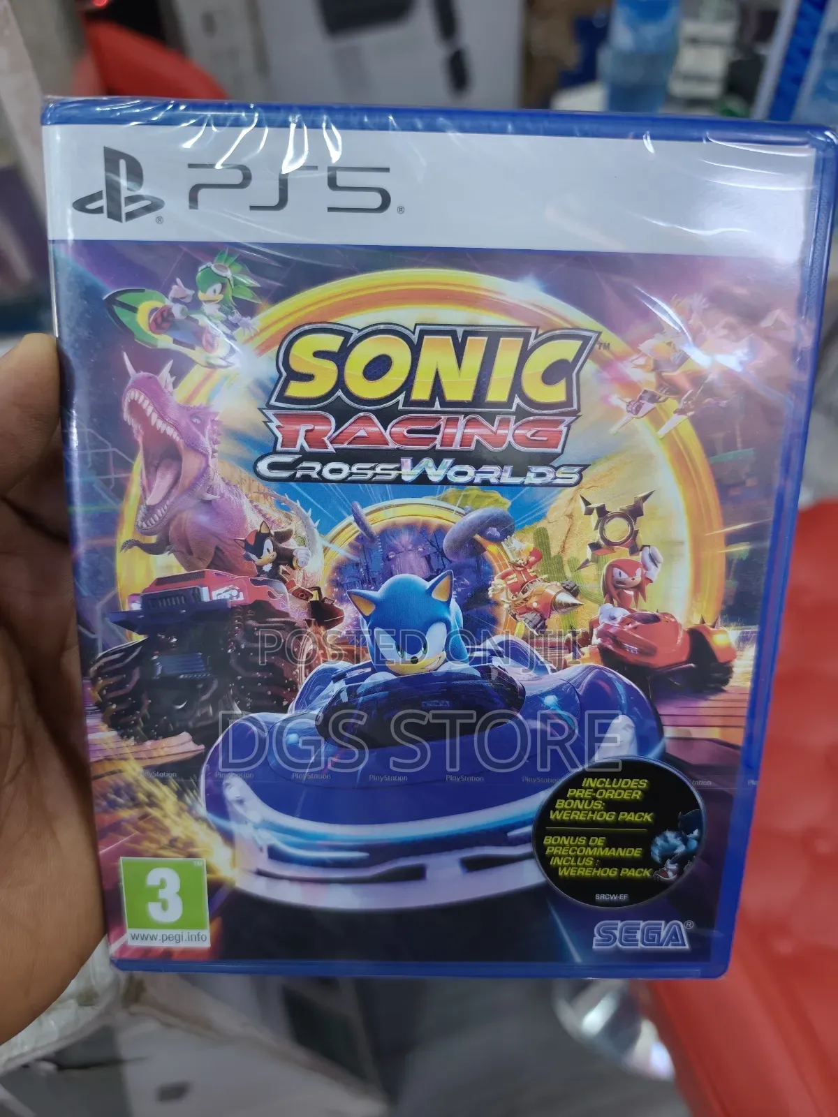 Ps5 Sonic Racing Crossworlds Game