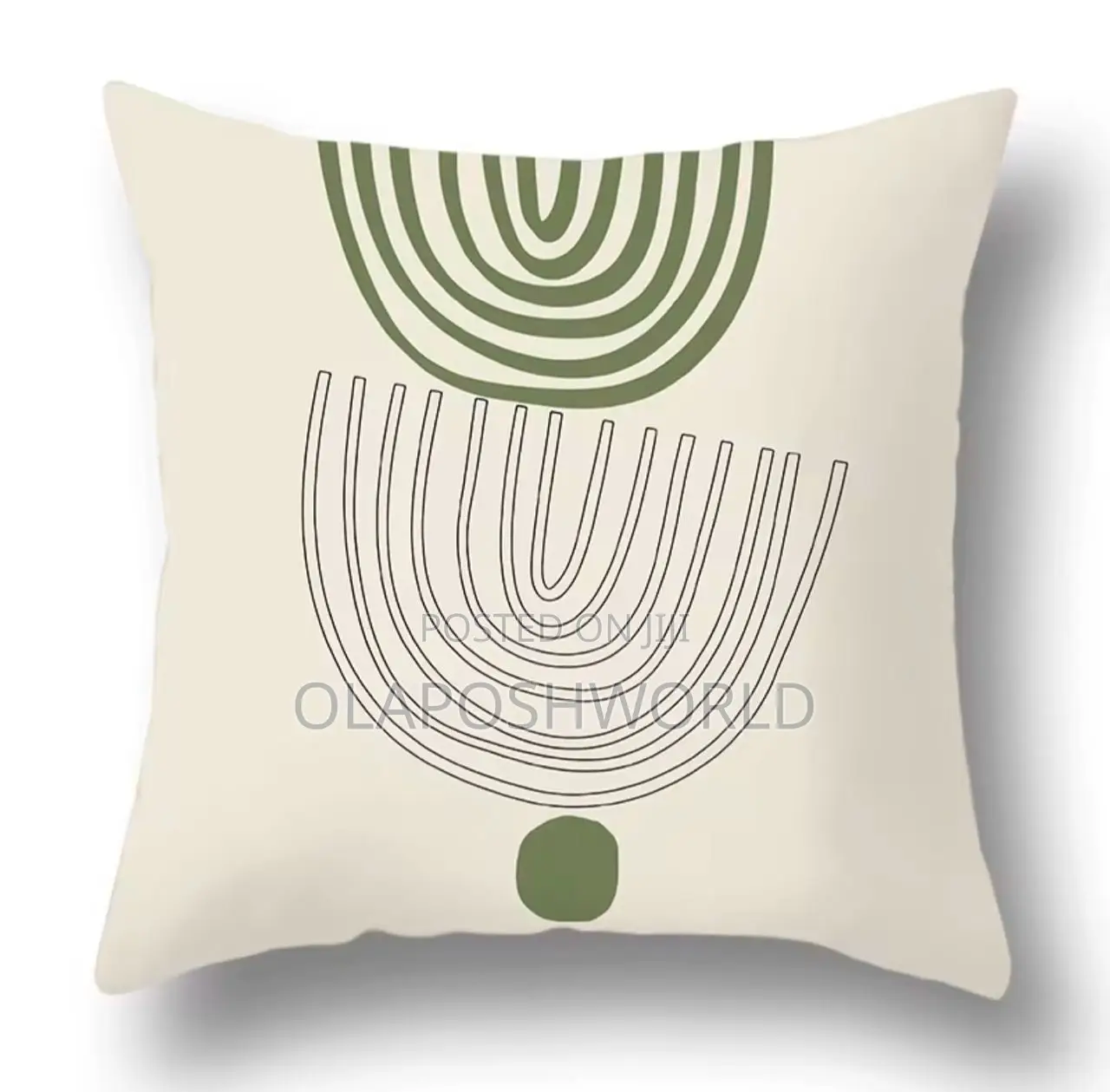 Square Pattern Throw Pillow