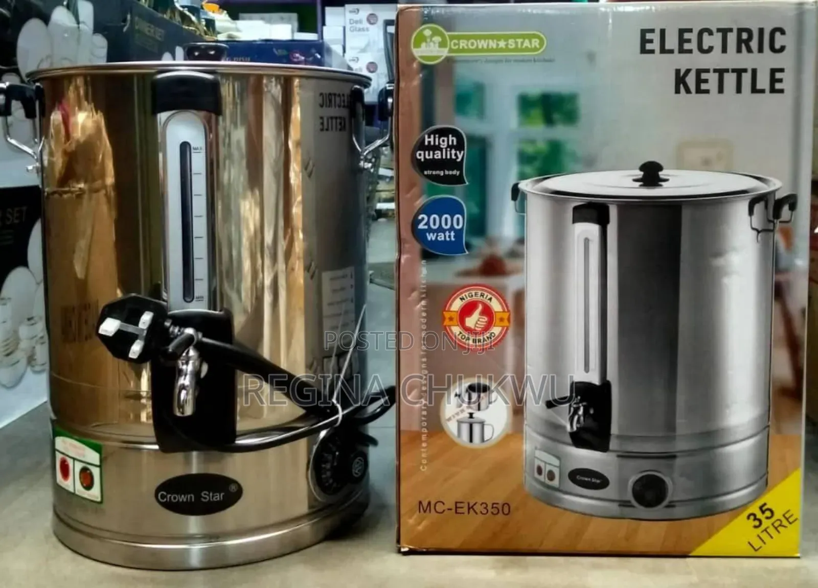 Crownstar 35l Tea-on/Electric Kettle