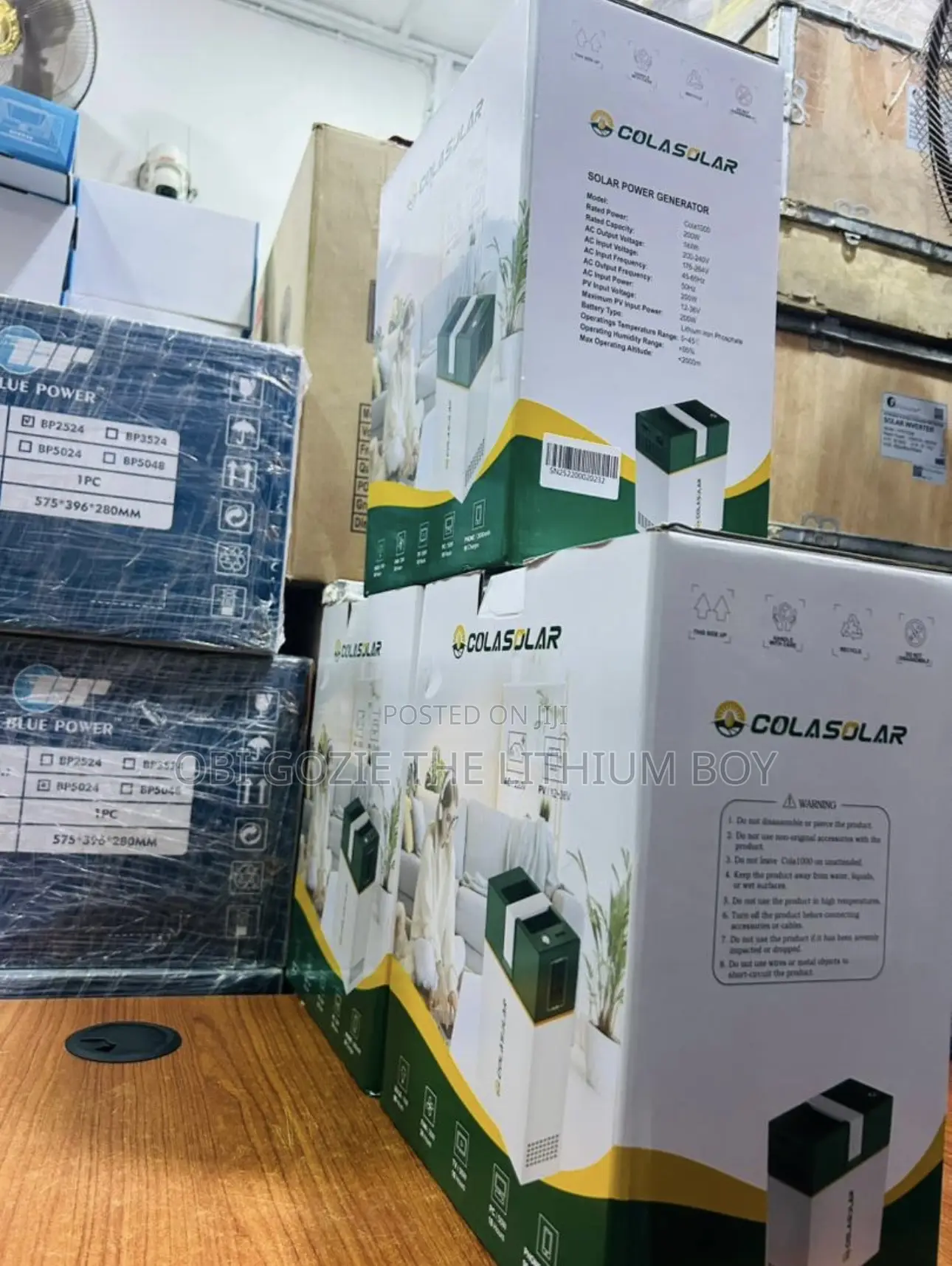 1kwh Cola Solar 200w Power Station Gen Is Available in Much Quantity.