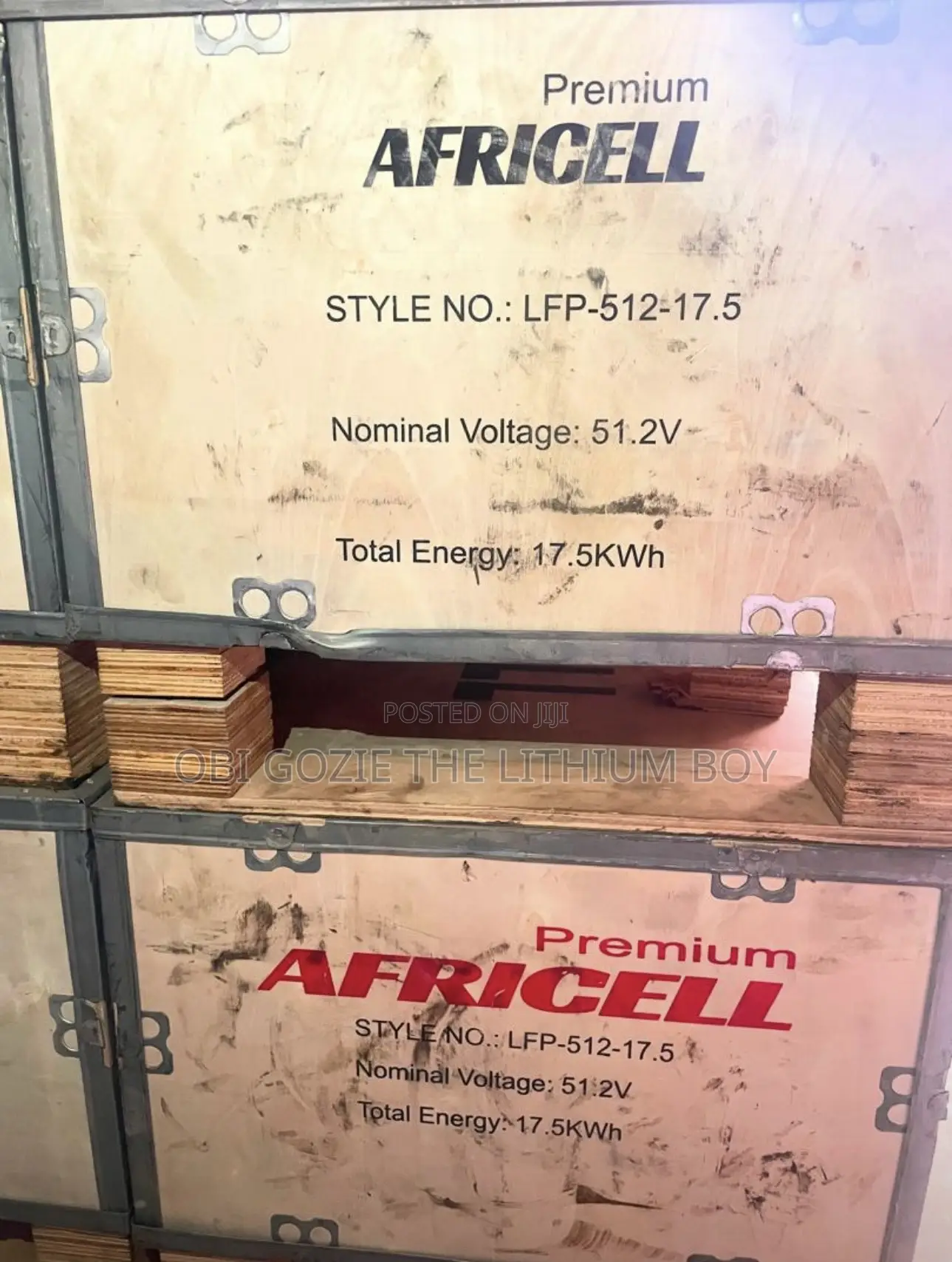 17.5kwh 51.2v Africell Solar Lithium Battery. Best Africell Importer